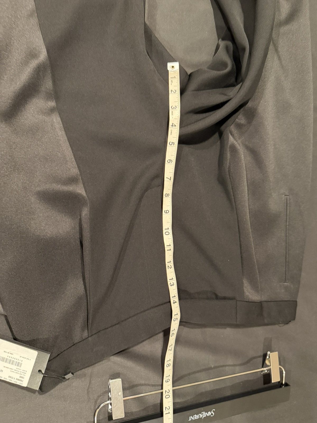 Saint Laurent Paris Saint laurent mens 2024 paneled dress pants. 52/36. $1950 Size US 36 / EU 52 - 4 Thumbnail