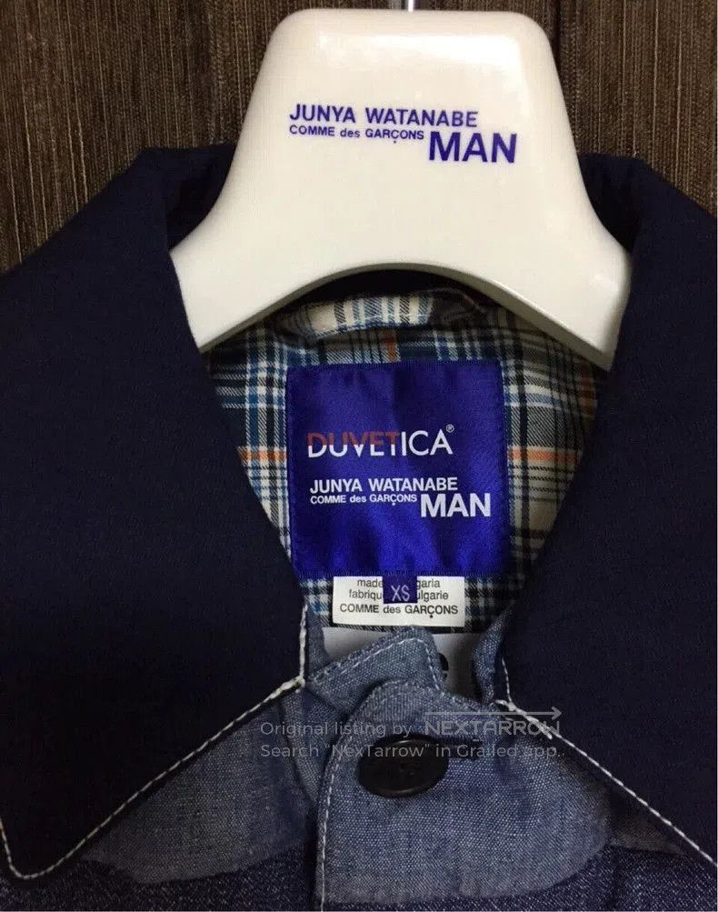 Junya Watanabe Junya Watanabe Duvetica Denim Down Jacket. Size US XS / EU 42 / 0 - 9 Thumbnail