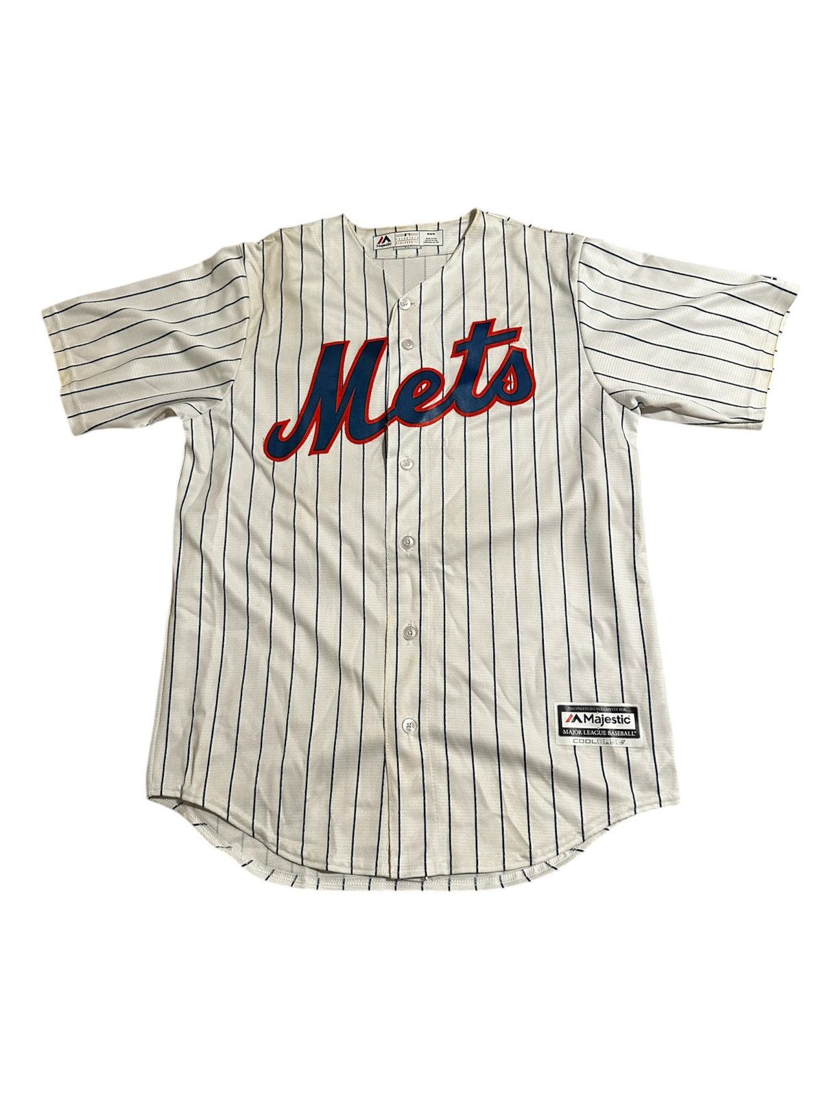 MLB Mets Coolbase Pinstripe Baseball Jersey Size US M / EU 48-50 / 2 - 1 Thumbnail