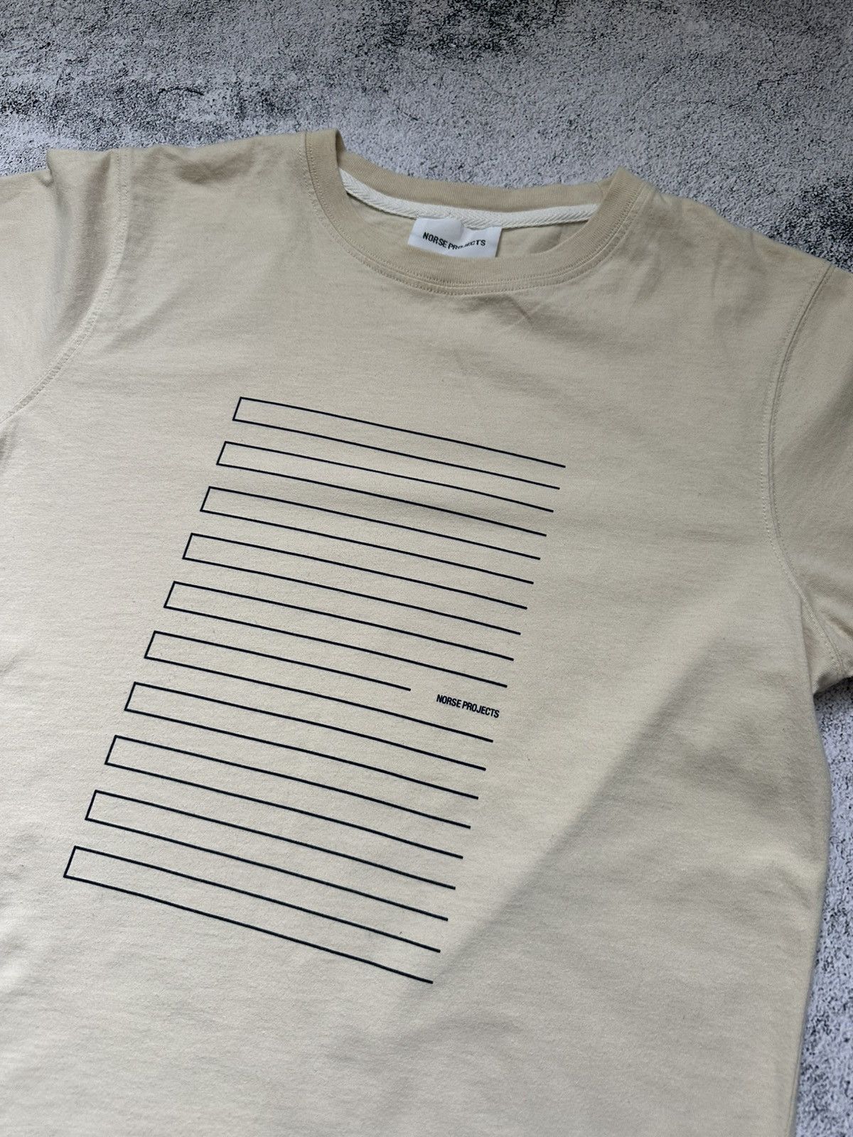 Norse Projects Norse Project Sweater Box Logo Beige Fit Size US M / EU 48-50 / 2 - 5 Thumbnail