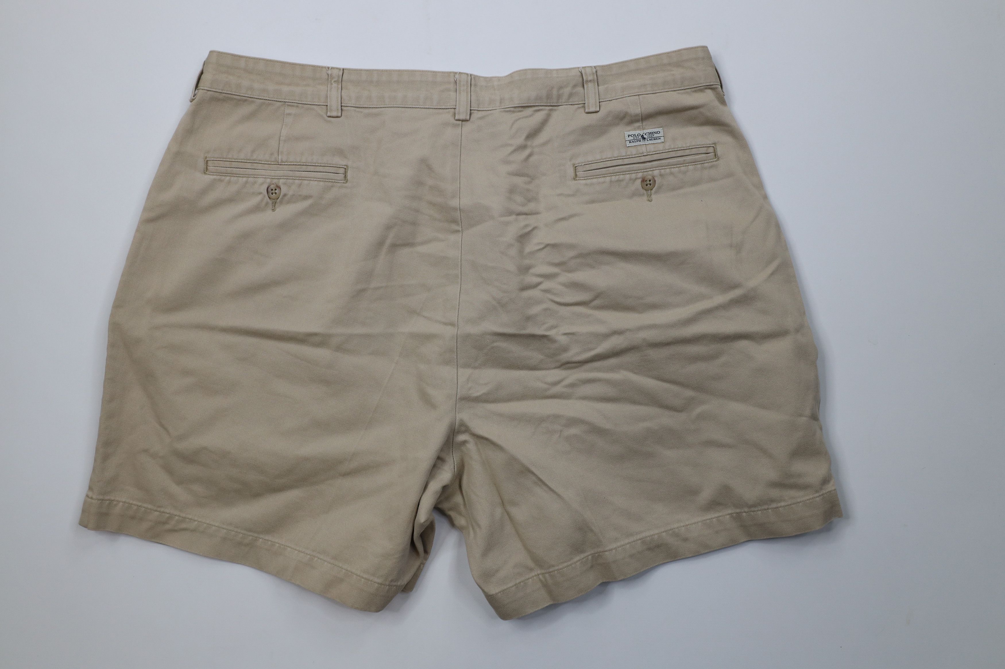 Ralph Lauren Vintage 90s Ralph Lauren Above Knee Chino Shorts Cotton Size US 40 / EU 56 - 8 Thumbnail