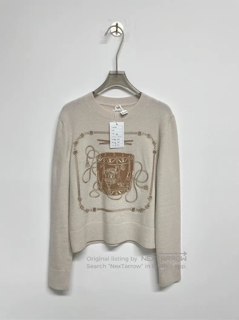Hermes Hermes Long Sleeve Sweater 23 Model Size XS / US 0-2 / IT 36-38 - 1 Thumbnail