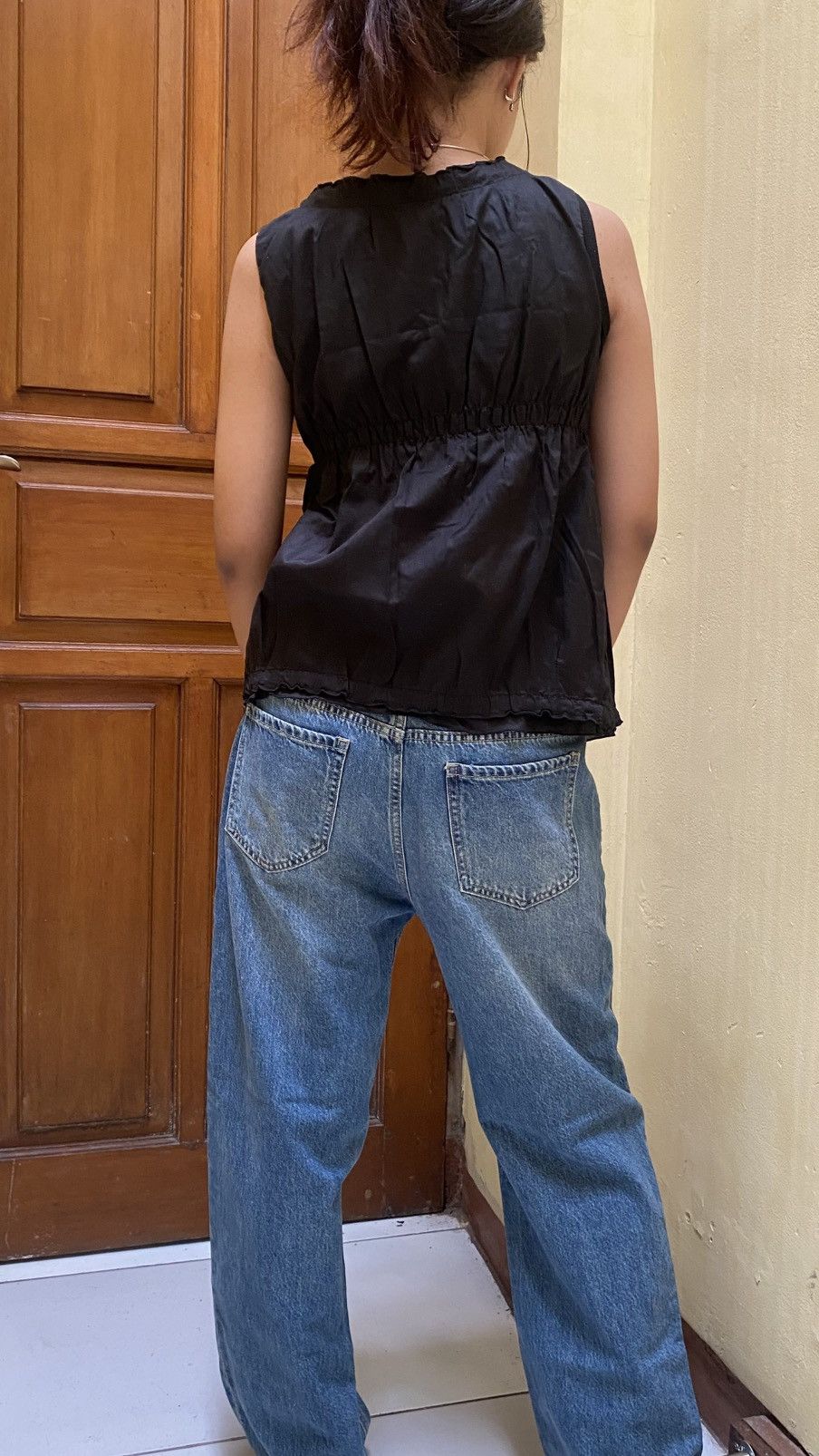 Marithe + Francois Girbaud Offer‼️ 2000s Marithe Francois Girbaud Goth Punk Metal Top Size M / US 6-8 / IT 42-44 - 3 Thumbnail