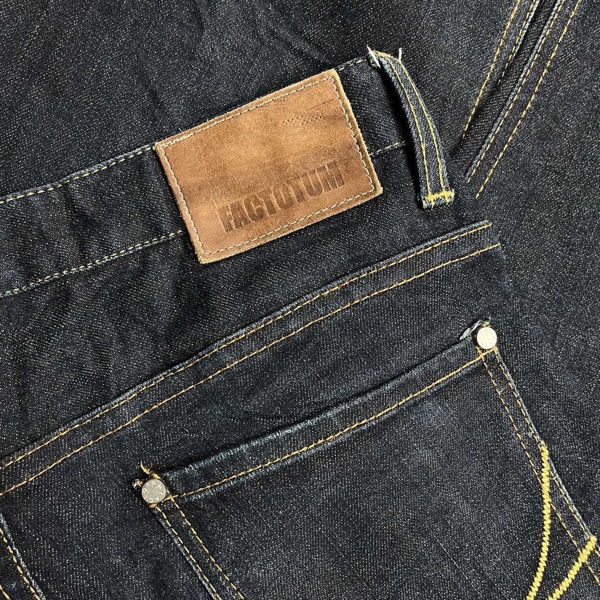 FACTOTUM Japanese brand Factotum selvedge denim pants Size US 30 / EU 46 - 7 Thumbnail