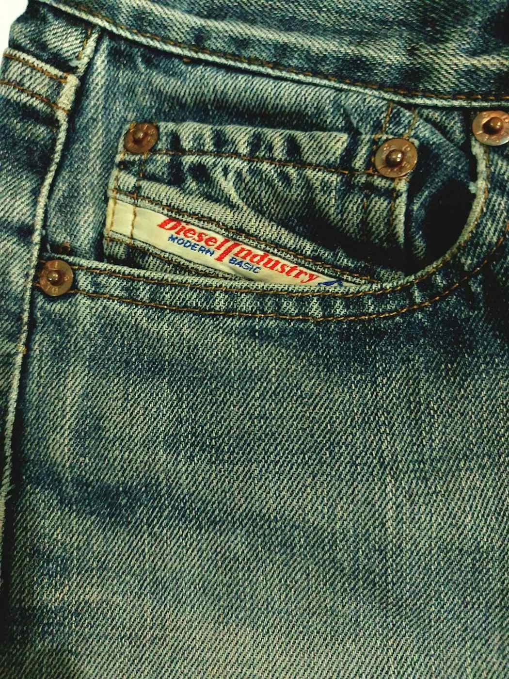 Diesel Rare! Diesel Industry Washed Denim Size 26" / US 2 / IT 38 - 4 Thumbnail