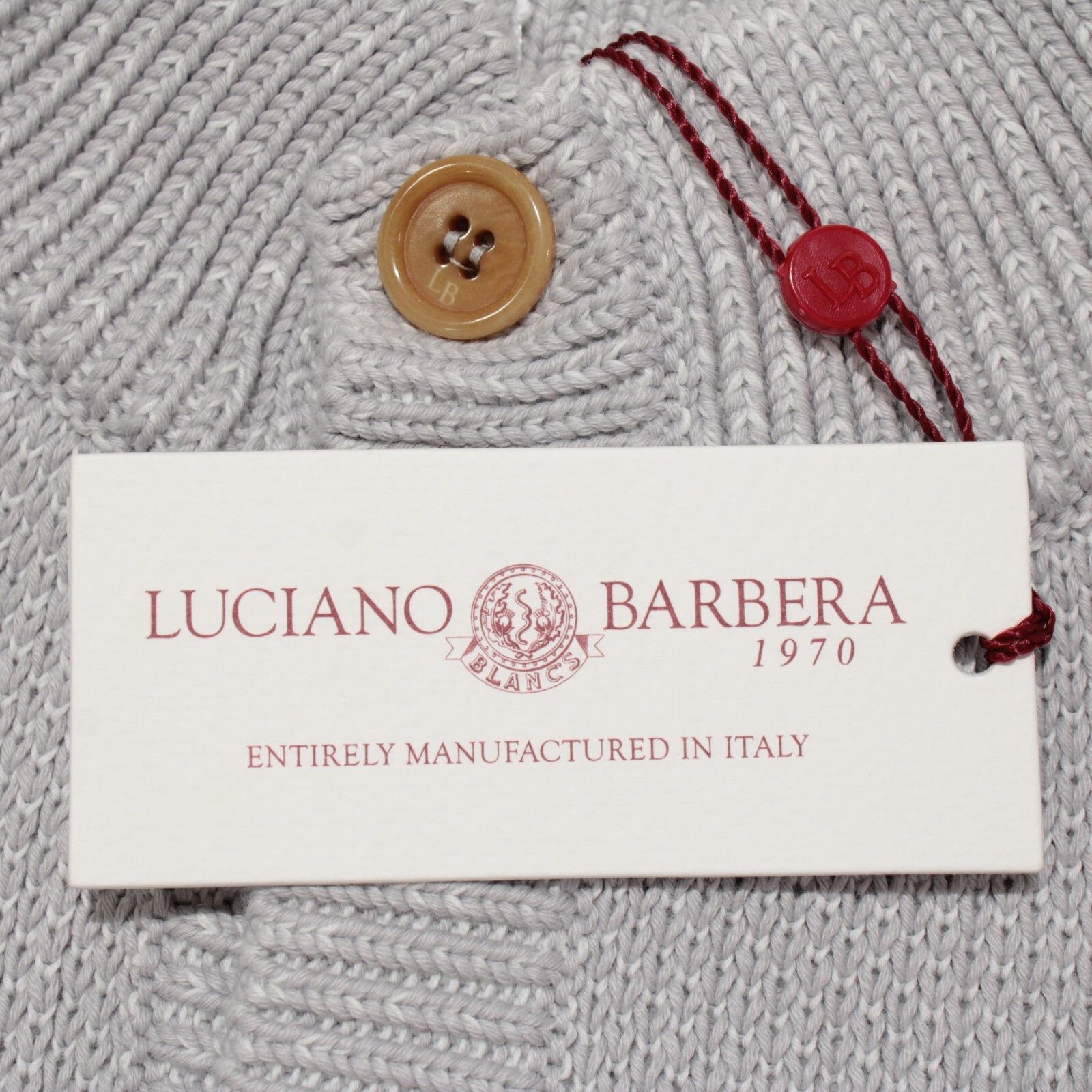 Luciano Barbera Luciano Barbera Sweater Size US M in Gray Size US M / EU 48-50 / 2 - 2 Thumbnail