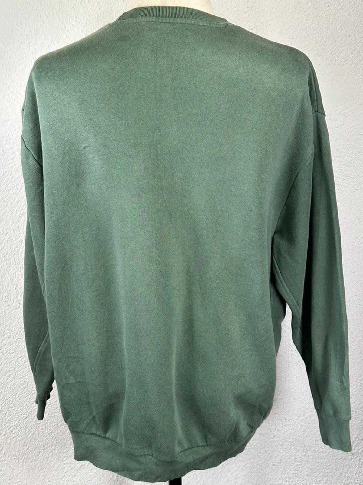 Adidas Adidas Logo Pullover Sweatshirt Green Men's Small Green Size US S / EU 44-46 / 1 - 3 Thumbnail