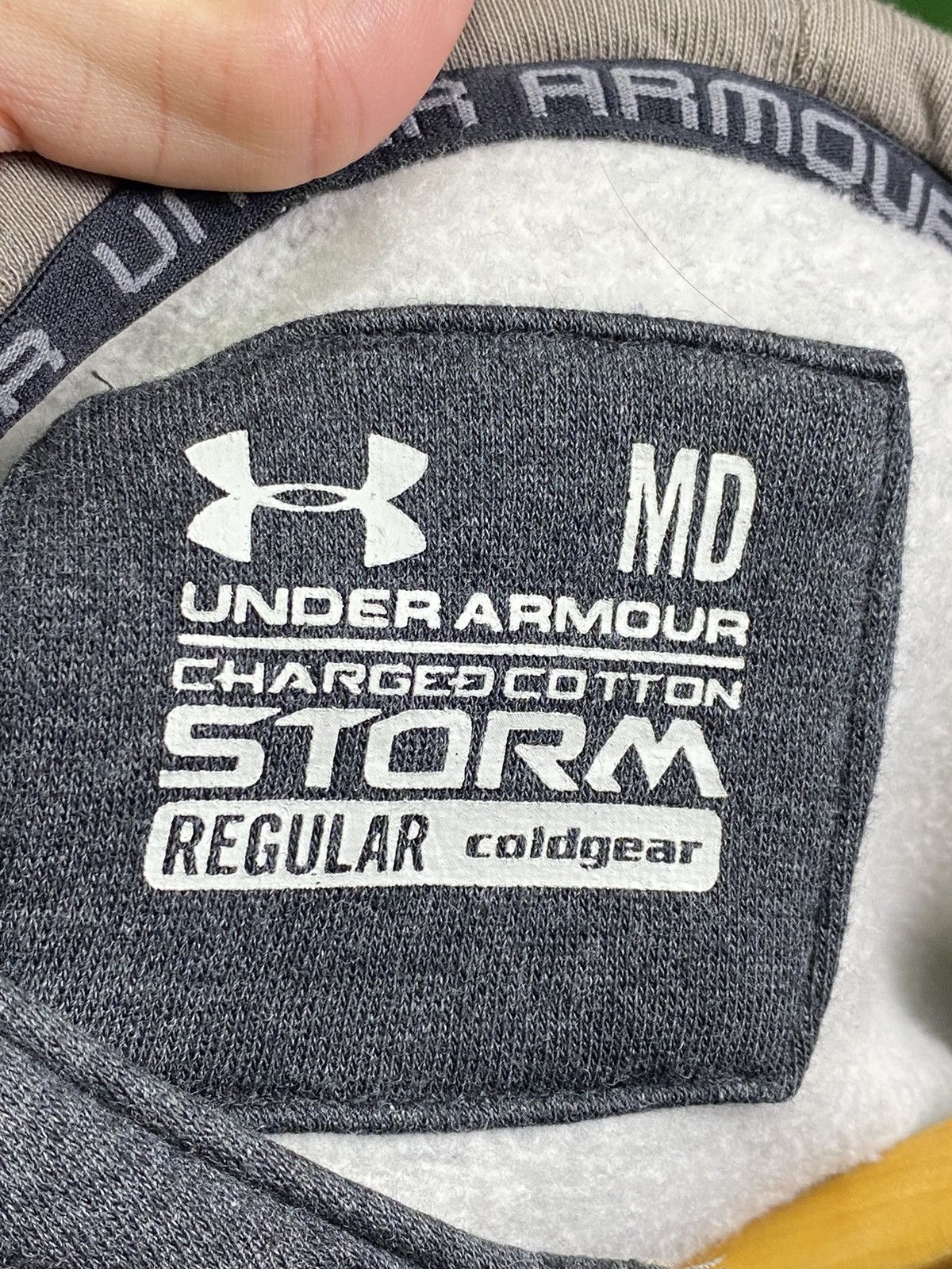 Under Armour × Vintage Under Armour big logo hoodies Size US M / EU 48-50 / 2 - 16 Thumbnail