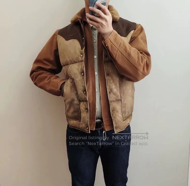 RRL Ralph Lauren RRL Ralph Lauren Vintage Deerhide and Buffalo Leather Patc Size US XS / EU 42 / 0 - 9 Thumbnail