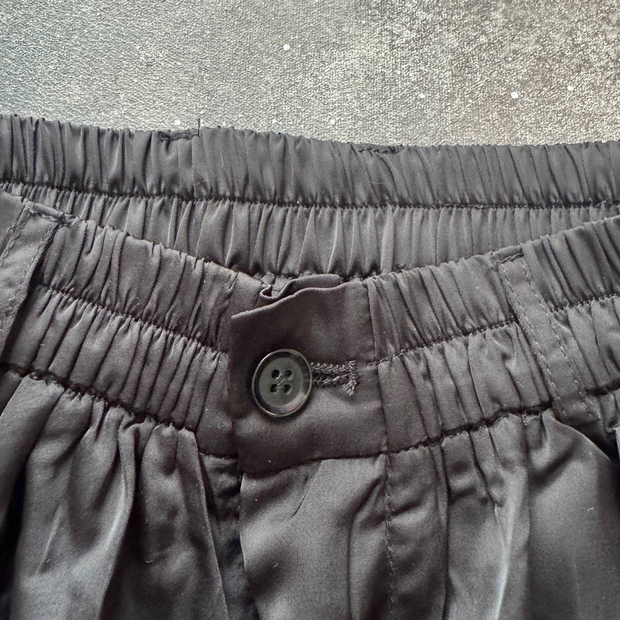 Yohji Yamamoto Yohji Yamamoto Pour Homme SS22 O-Beroko Silk Wide Shorts Size US 32 / EU 48 - 9 Thumbnail