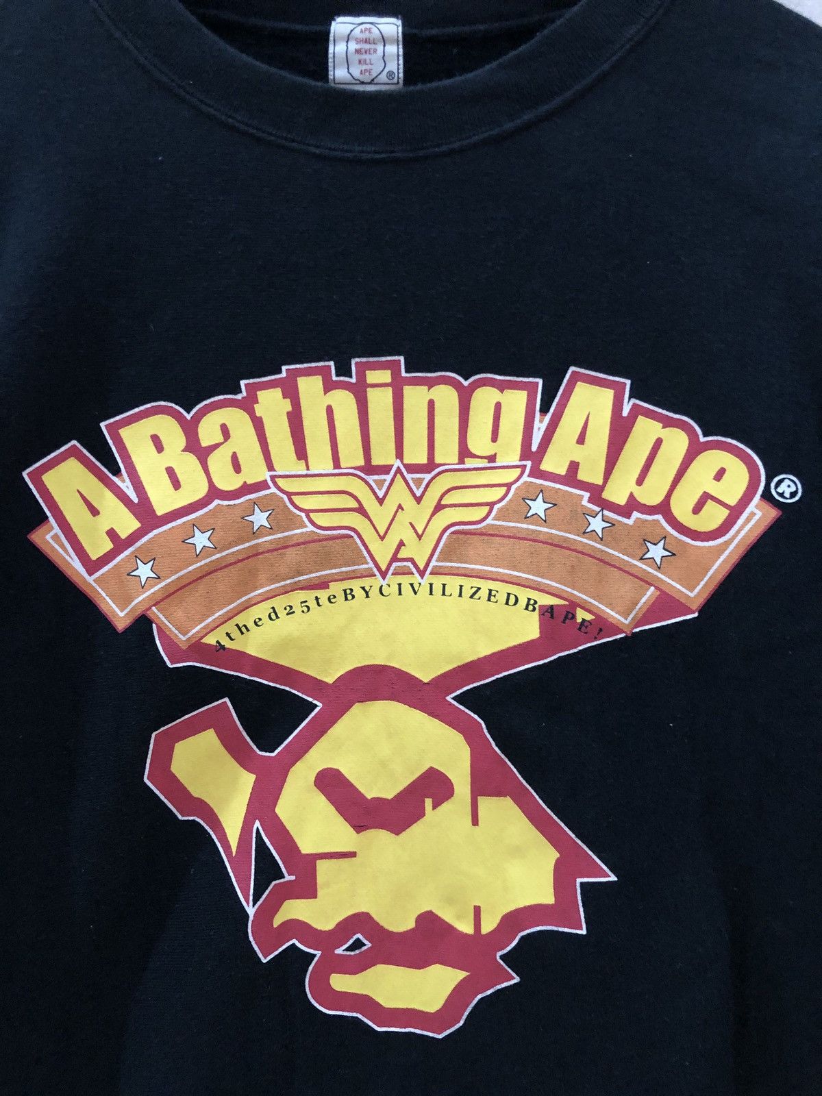 Bape × Marvel Comics OG Vintage 2000 A Bathing Ape Wonderwoman Size US L / EU 52-54 / 3 - 3 Thumbnail