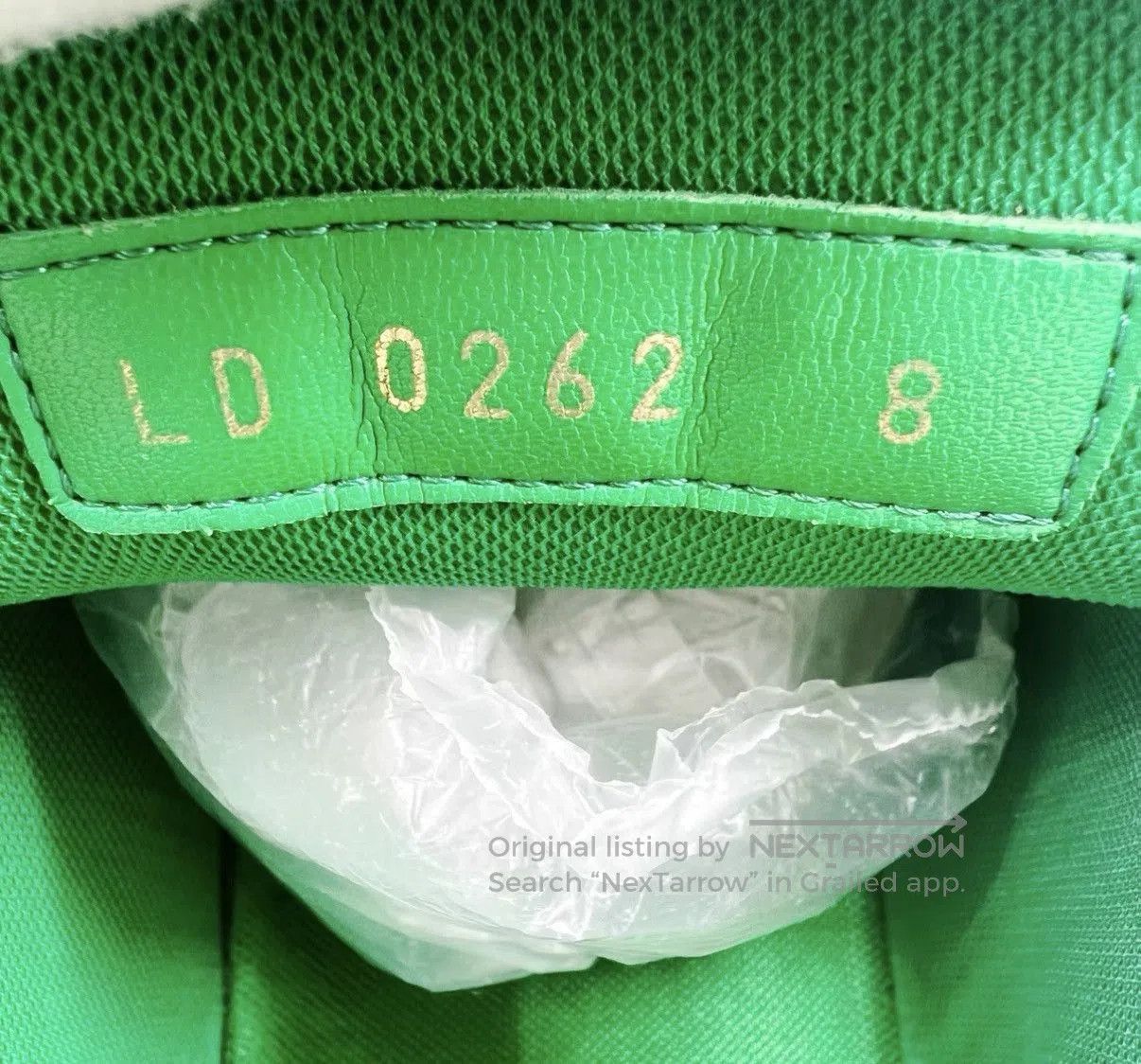 Louis Vuitton White Low-Top Sneakers with Green Accents Size 8.5. Size US 8.5 / EU 41-42 - 4 Thumbnail