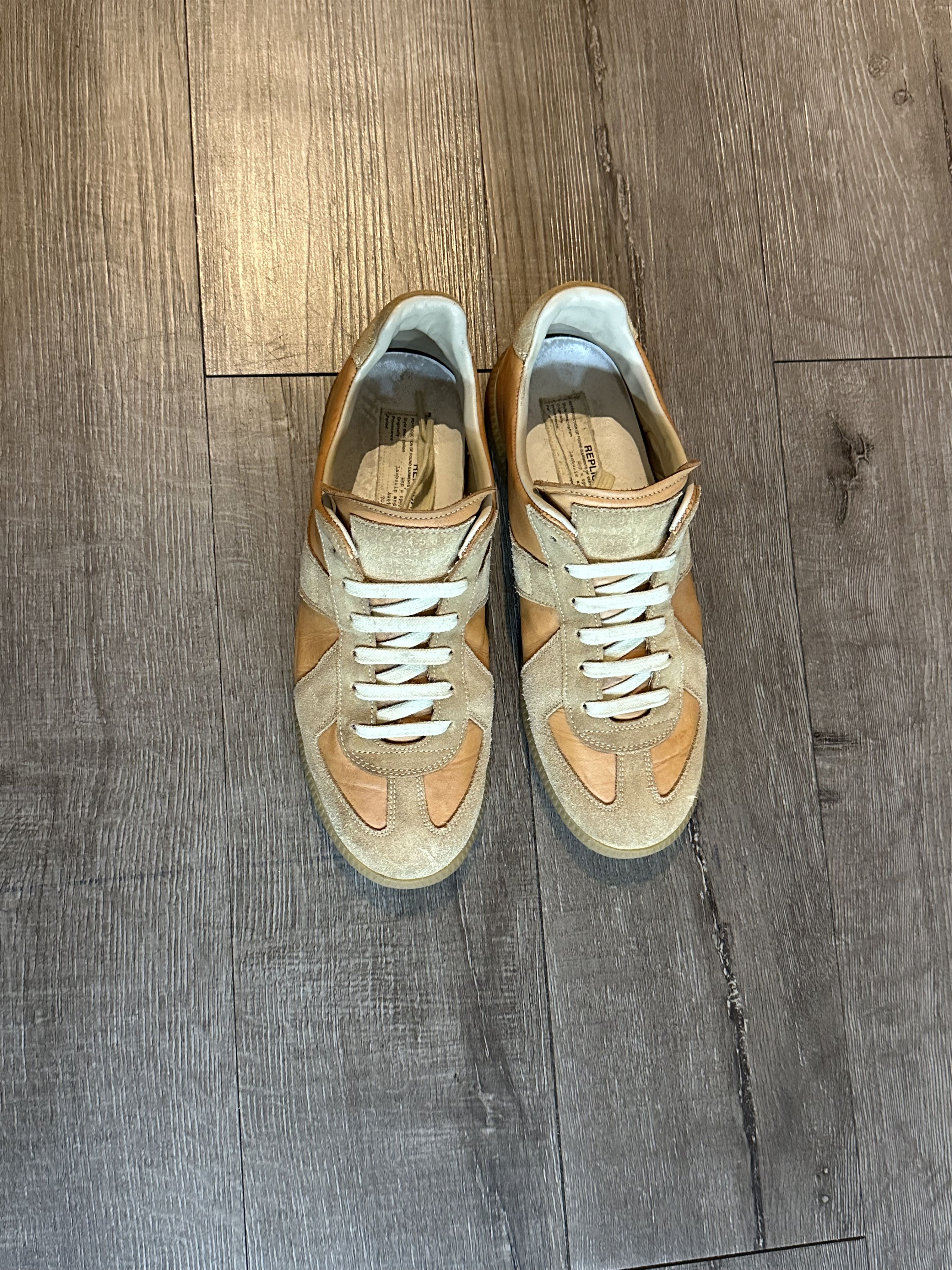 Maison Margiela Maison Margiela GATS Replica Sneaker Brown Size US 6.5 / EU 39-40 - 2 Thumbnail