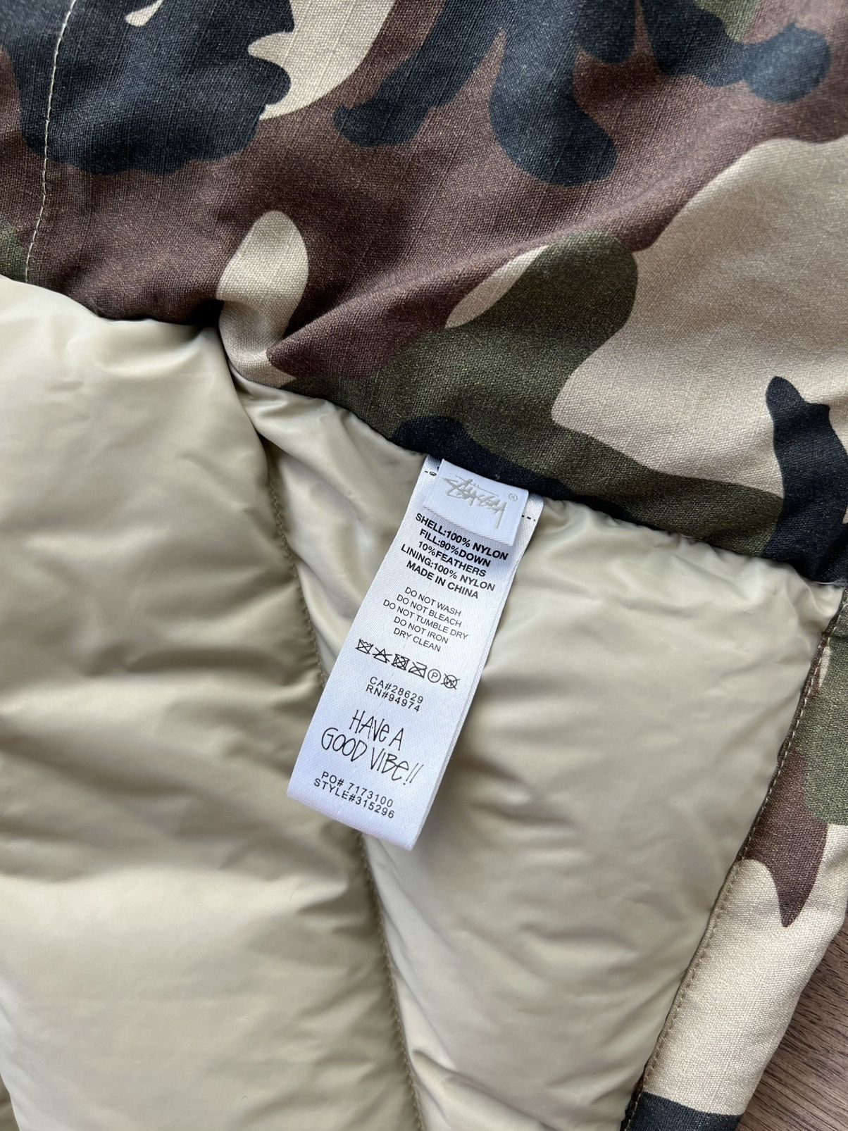 DENIM TEARS × Stussy Stussy x Denim Tears Camo Down Parka Large Size US L / EU 52-54 / 3 - 11 Thumbnail