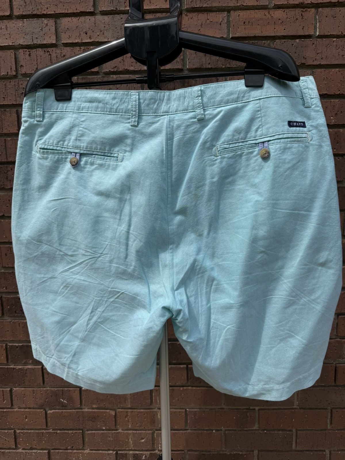 Chaps Chaps Flat Front Shorts Atlas Green Pastel Preppy Golf Size US 40 / EU 56 - 6 Thumbnail