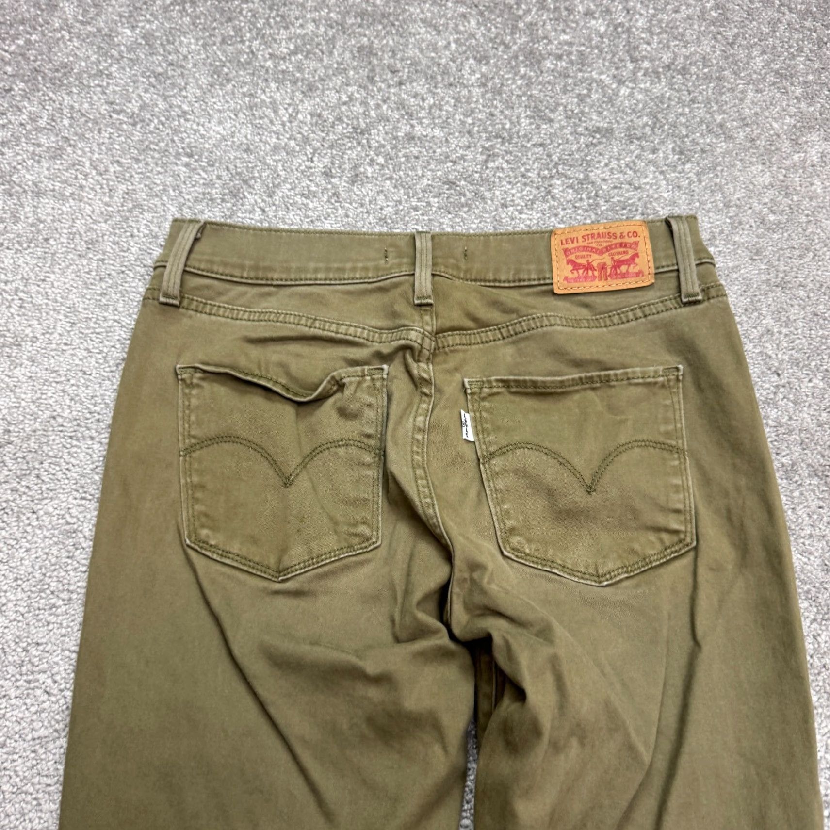 Levi's Levi's 311 Shaping Skinny Denim Jeans Womens 26 Green Mid Rise Stretch Casual Size 28" / US 6 / IT 42 - 5 Thumbnail