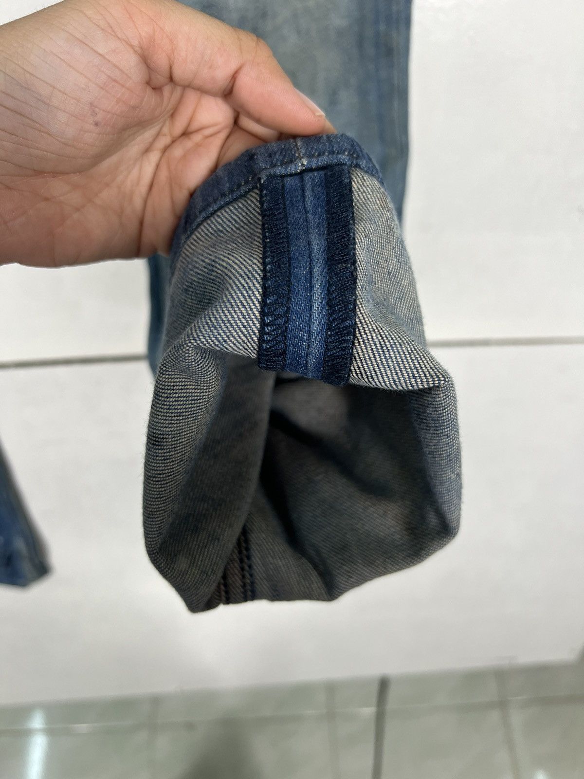 Diesel 🔥 DIESEL THANAZ WASH DYED PAIN SPLASH Size US 30 / EU 46 - 12 Thumbnail