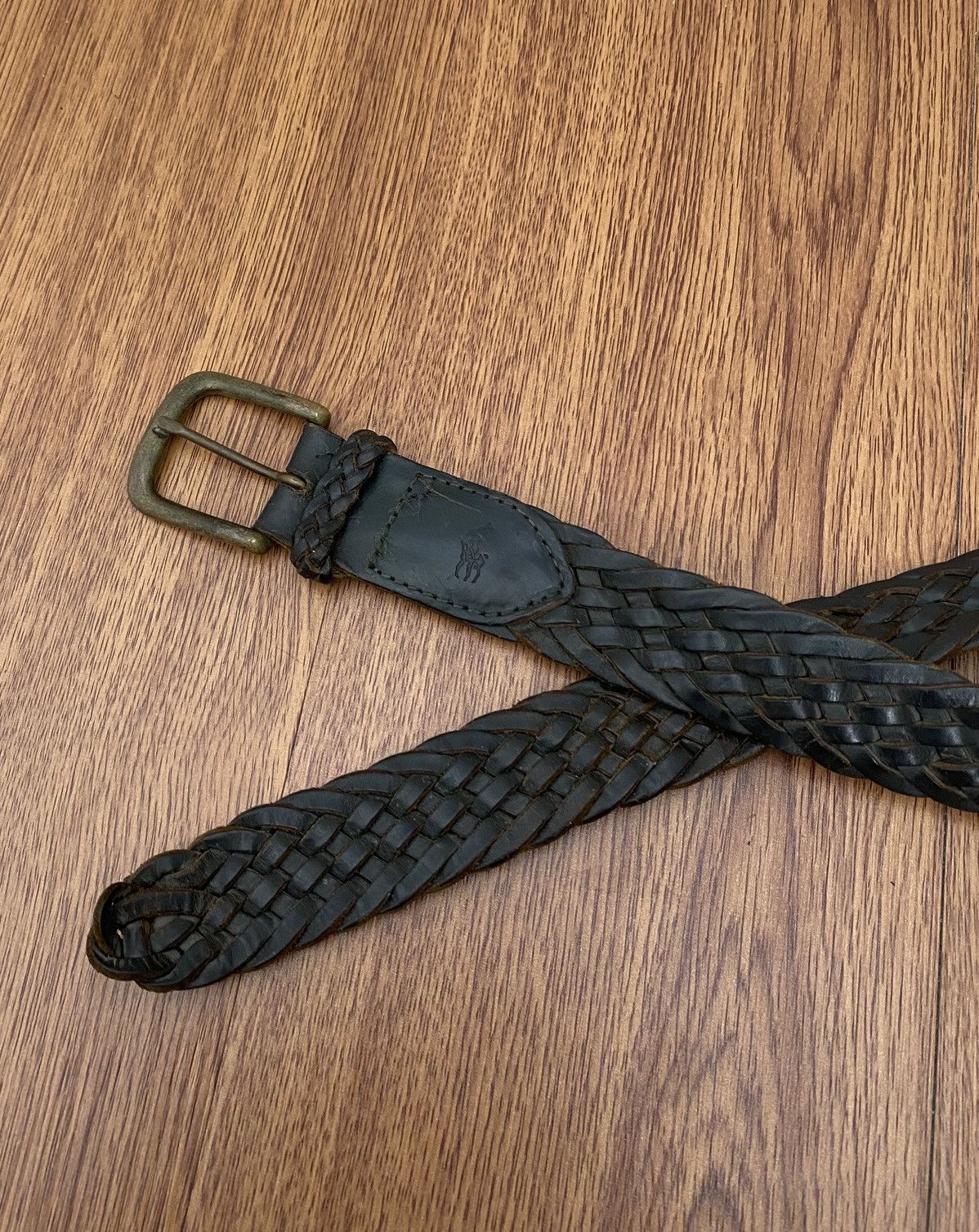 Polo Ralph Lauren Polo ralph lauren braided leather belt Size ONE SIZE - 2 Thumbnail