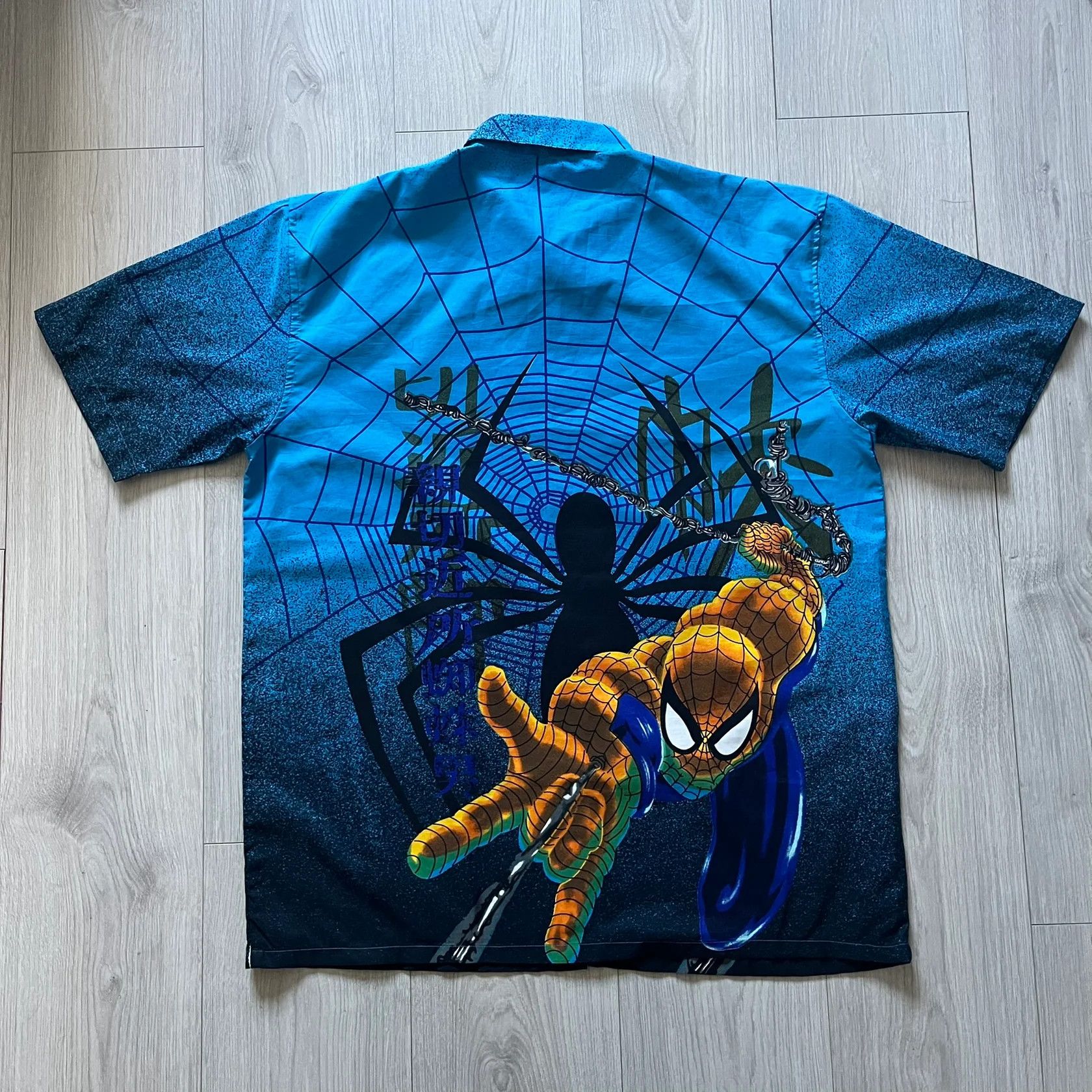 Marvel Comics Spider-man All Over Print Shirt Size US XL / EU 56 / 4 - 3 Thumbnail