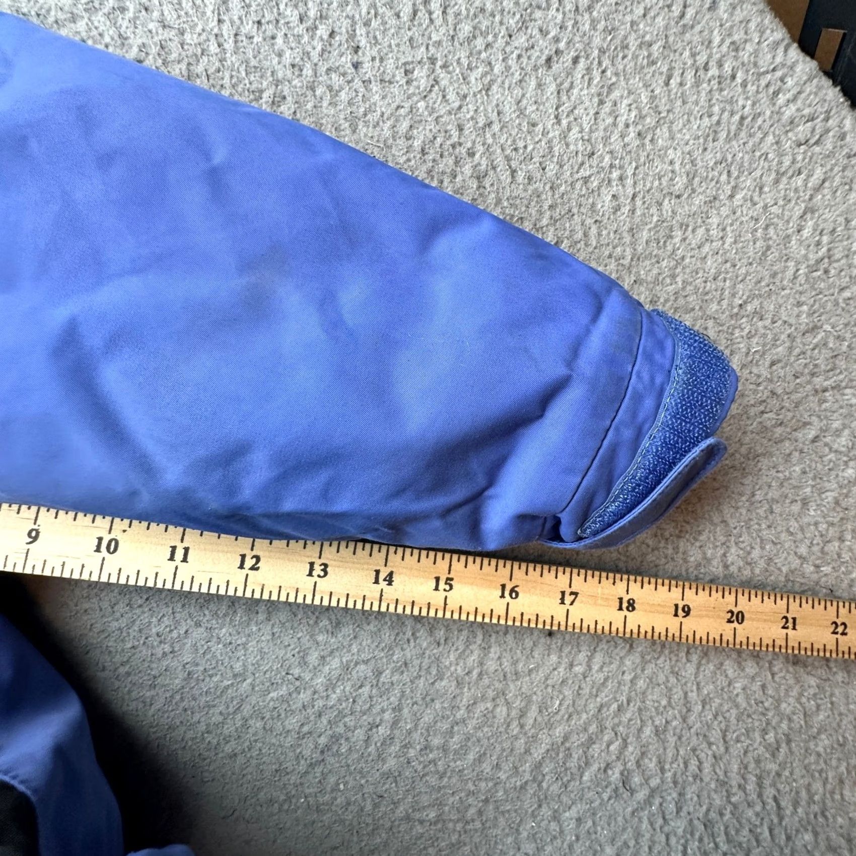 Vintage LL Bean Primaloft Rugged Ridge Parka Jacket Womens Petite Small Hooded Blue Ski Jacket Womens Petite Small Blue Parka Jacket Size S / US 4 / IT 40 - 6 Thumbnail
