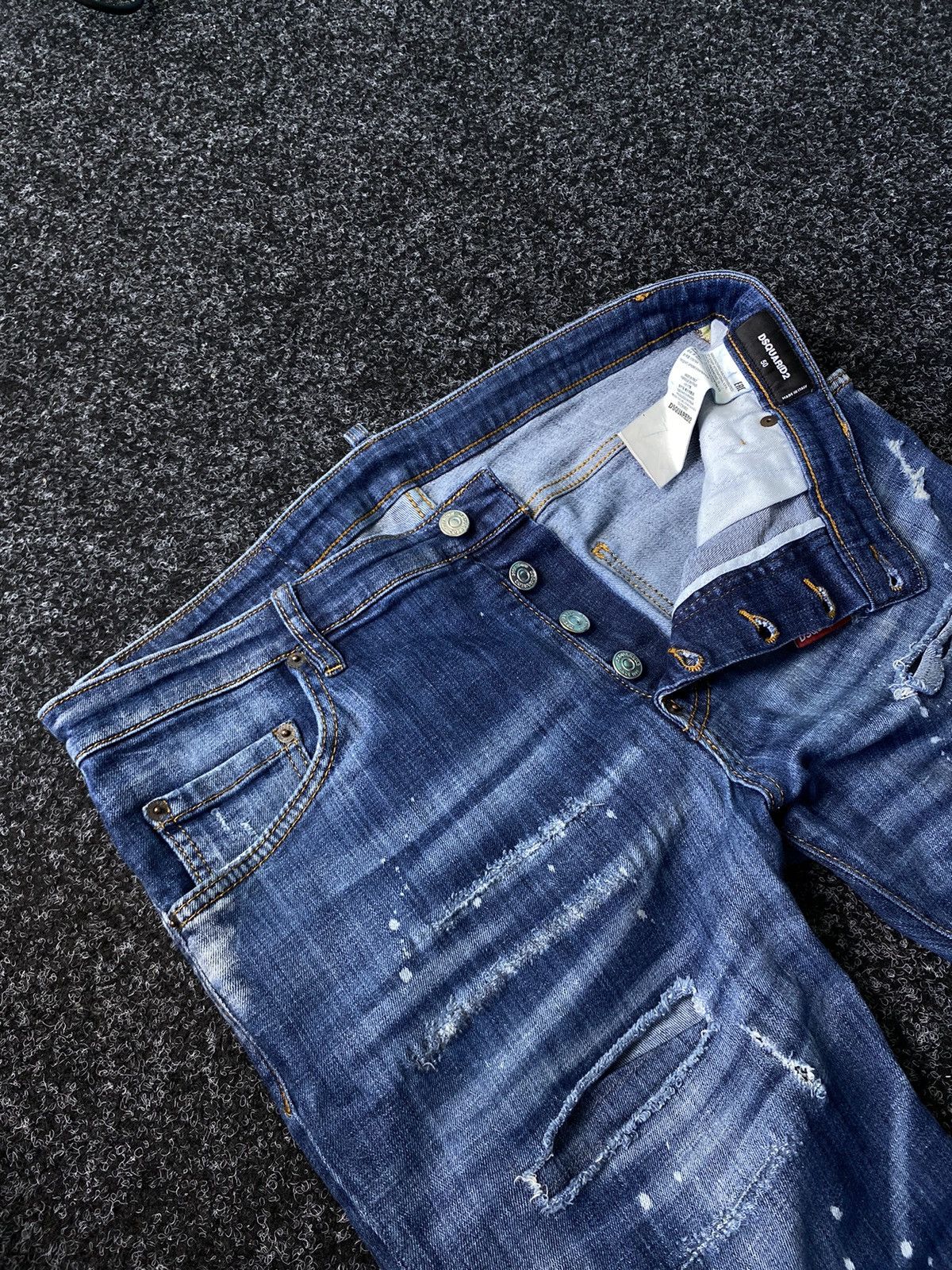 Dsquared2 Dsquared2 Distressed Denim pants Jeans Made In Italy 🇮🇹 Size US 33 - 7 Thumbnail