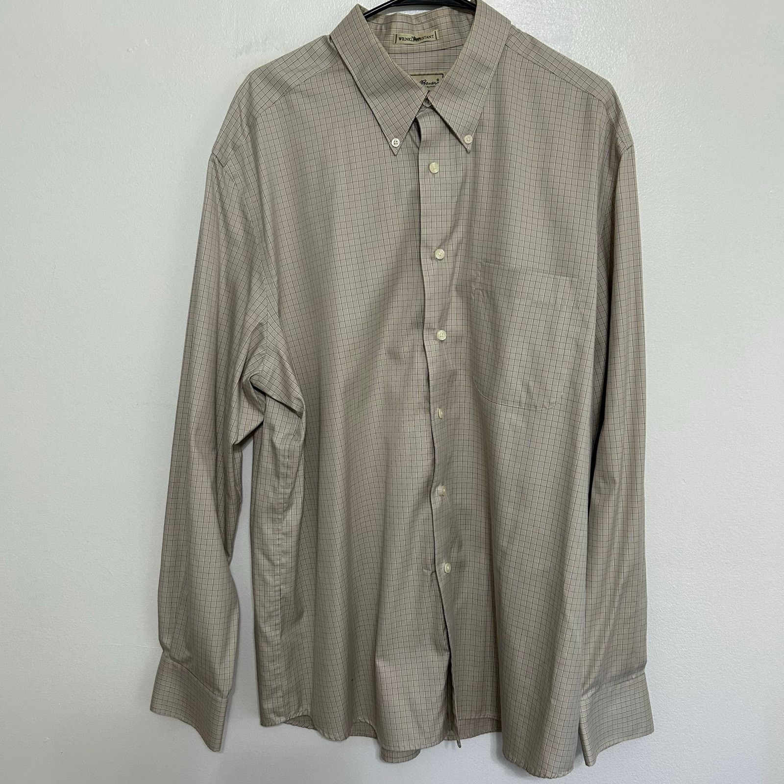 Eddie Bauer Eddie Bauer Wrinkle Resistant Shirt XL Tall Size US XL / EU 56 / 4 - 1 Thumbnail