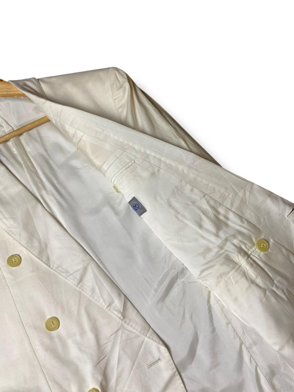 Designer × Kenzo × Vintage Vintage KENZO Tailored Double Breasted Blazer (129) Size US XXS / EU 40 - 3 Thumbnail