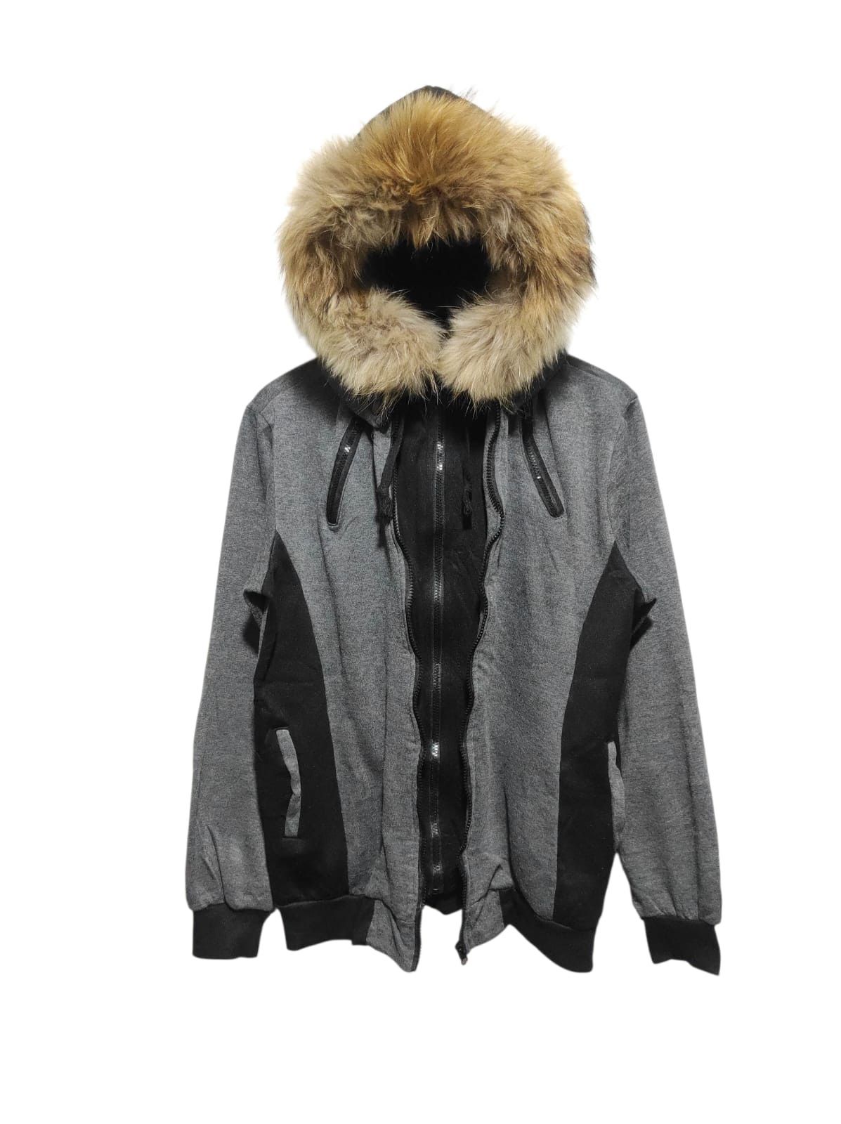 Hysteric Glamour Gray Double Layer Zipper Fur Hoodie Lgb Style Size US S / EU 44-46 / 1 - 1 Thumbnail
