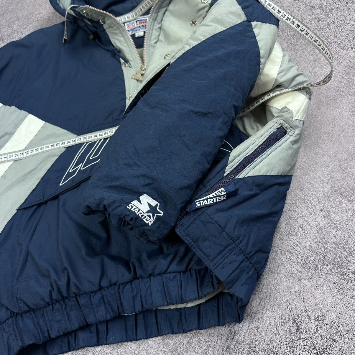 Starter Vintage 90's Dallas Cowboys NFL STARTER 1/2 Zip Jacket sz L Size US L / EU 52-54 / 3 - 8 Thumbnail