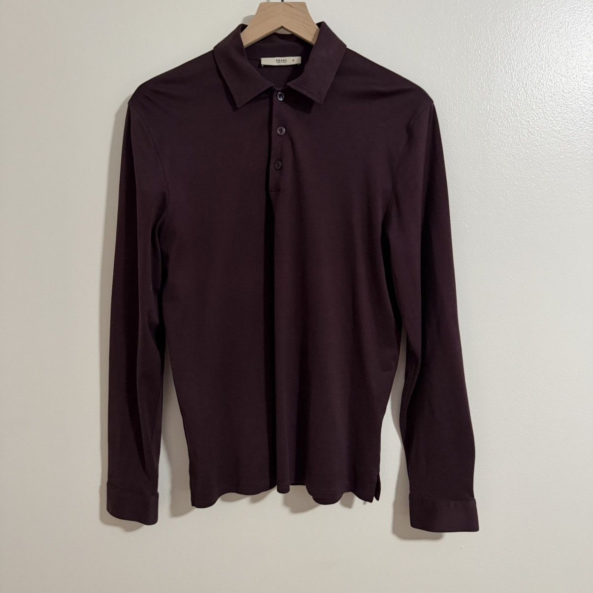 Prada Prada Long Sleeve Button Up Size US S / EU 44-46 / 1 - 1 Thumbnail