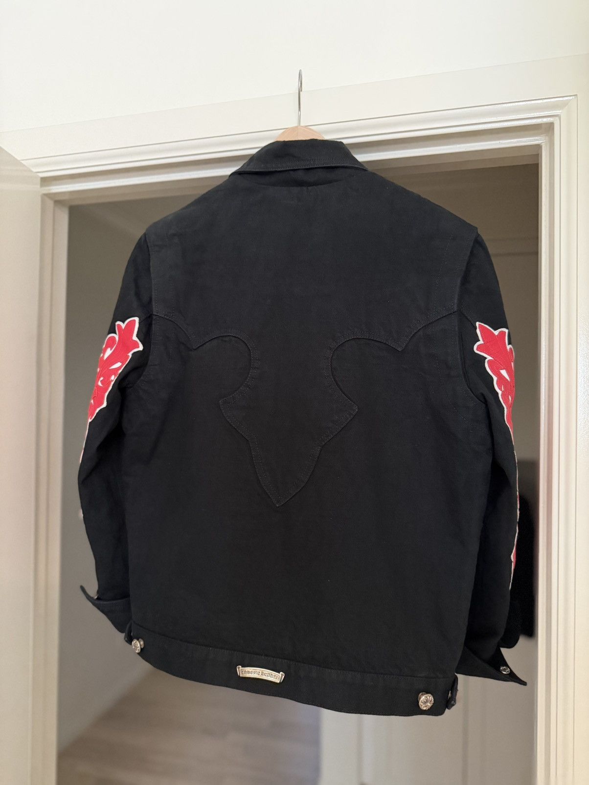 Chrome Hearts Western Denim Jacket w/ Floral Cross Size US S / EU 44-46 / 1 - 3 Thumbnail