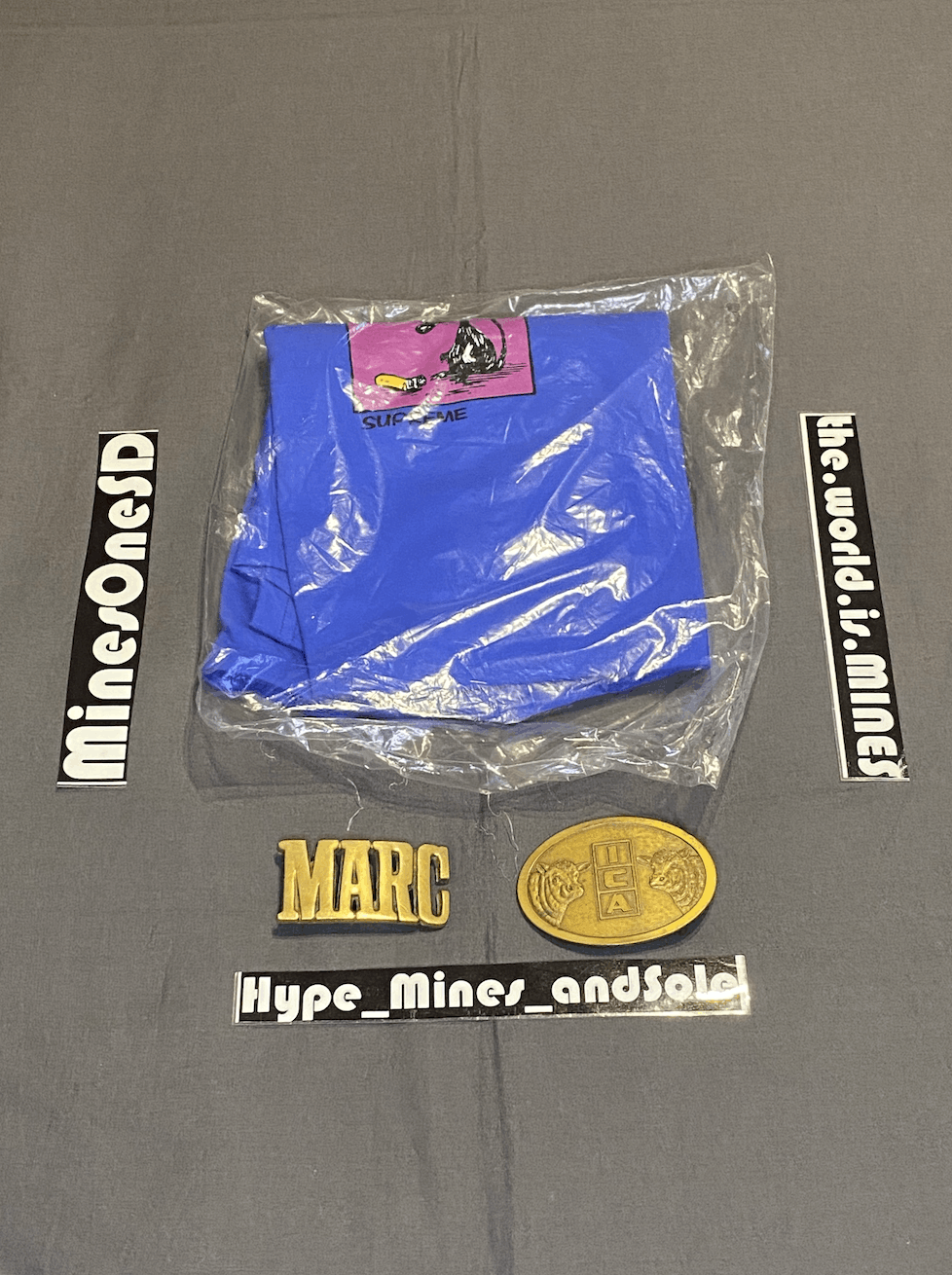 Supreme NWT Supreme Mouse Tee - Royal - XL Size US XL / EU 56 / 4 - 3 Thumbnail