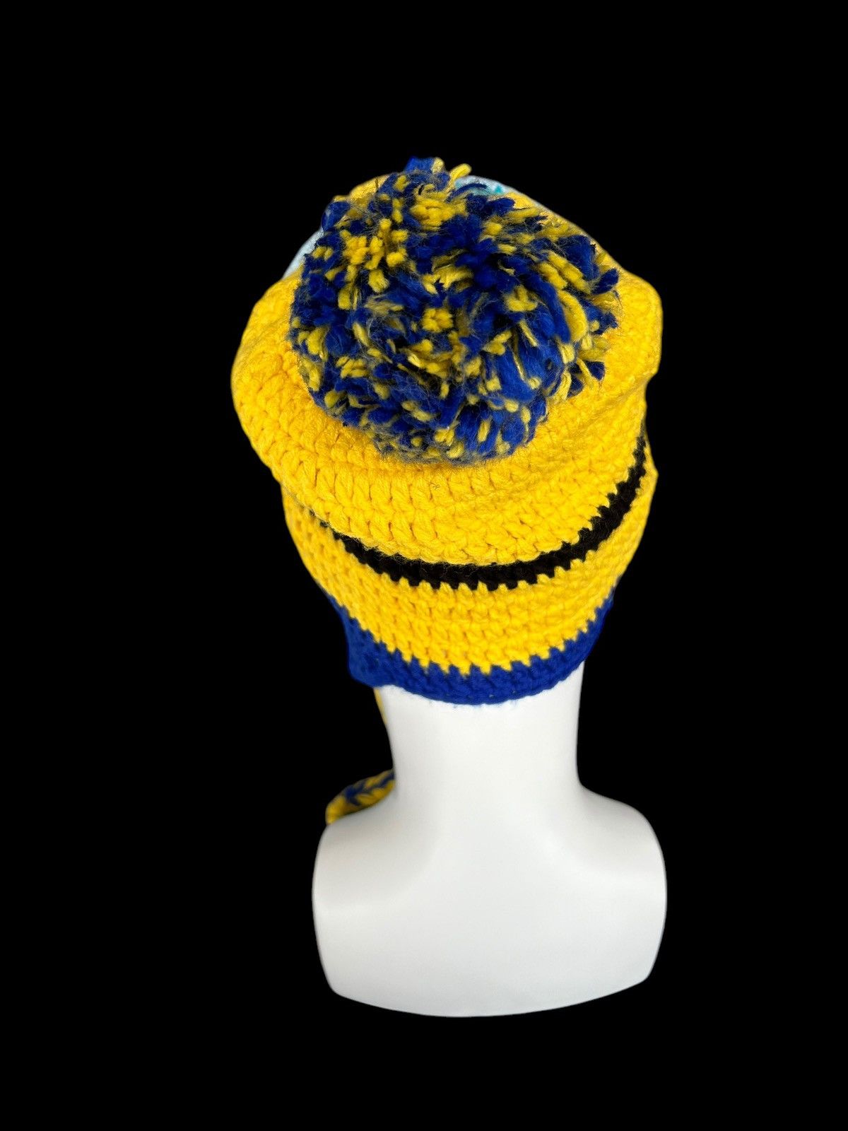 Japanese Brand × Kapital × Vintage Minions Crochet Knitted handmade Beanie Hats Rare☠️☠️ Size ONE SIZE - 6 Thumbnail