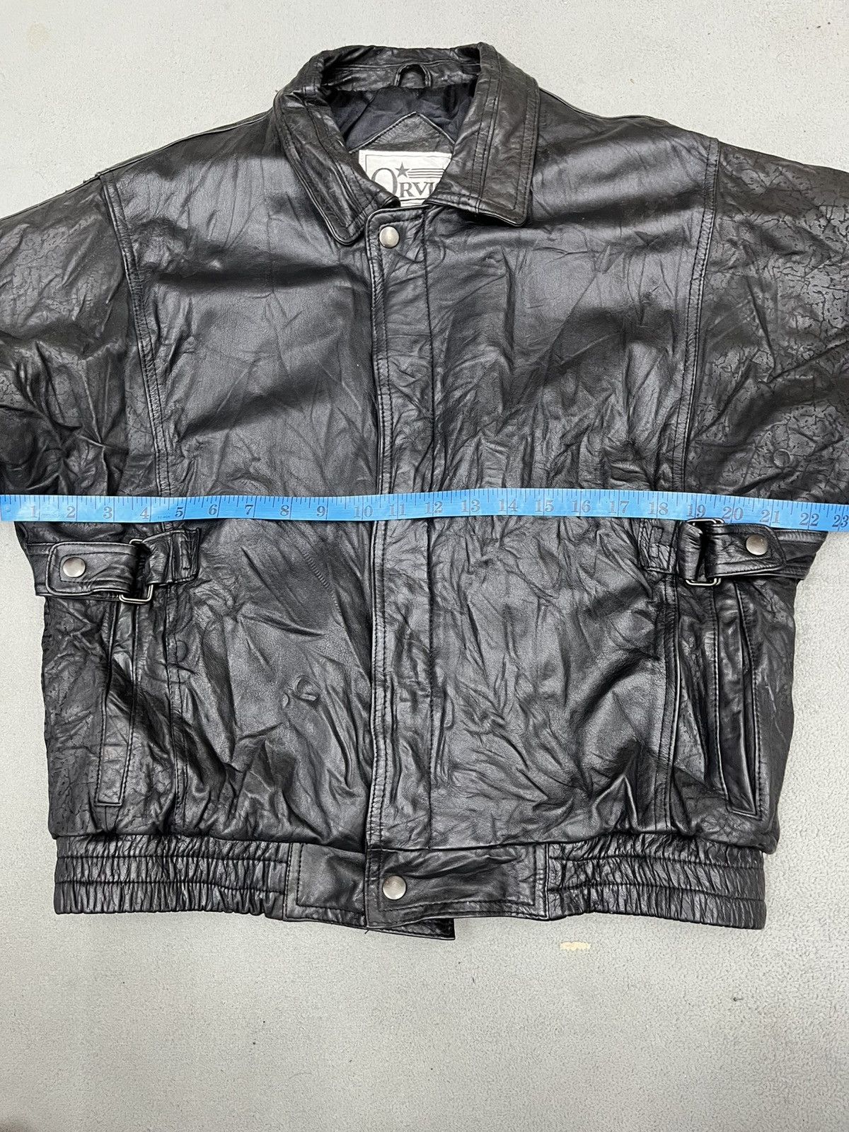Genuine Leather × Orvis ORVIS LEATHER BOMBER JACKET Size US M / EU 48-50 / 2 - 13 Thumbnail