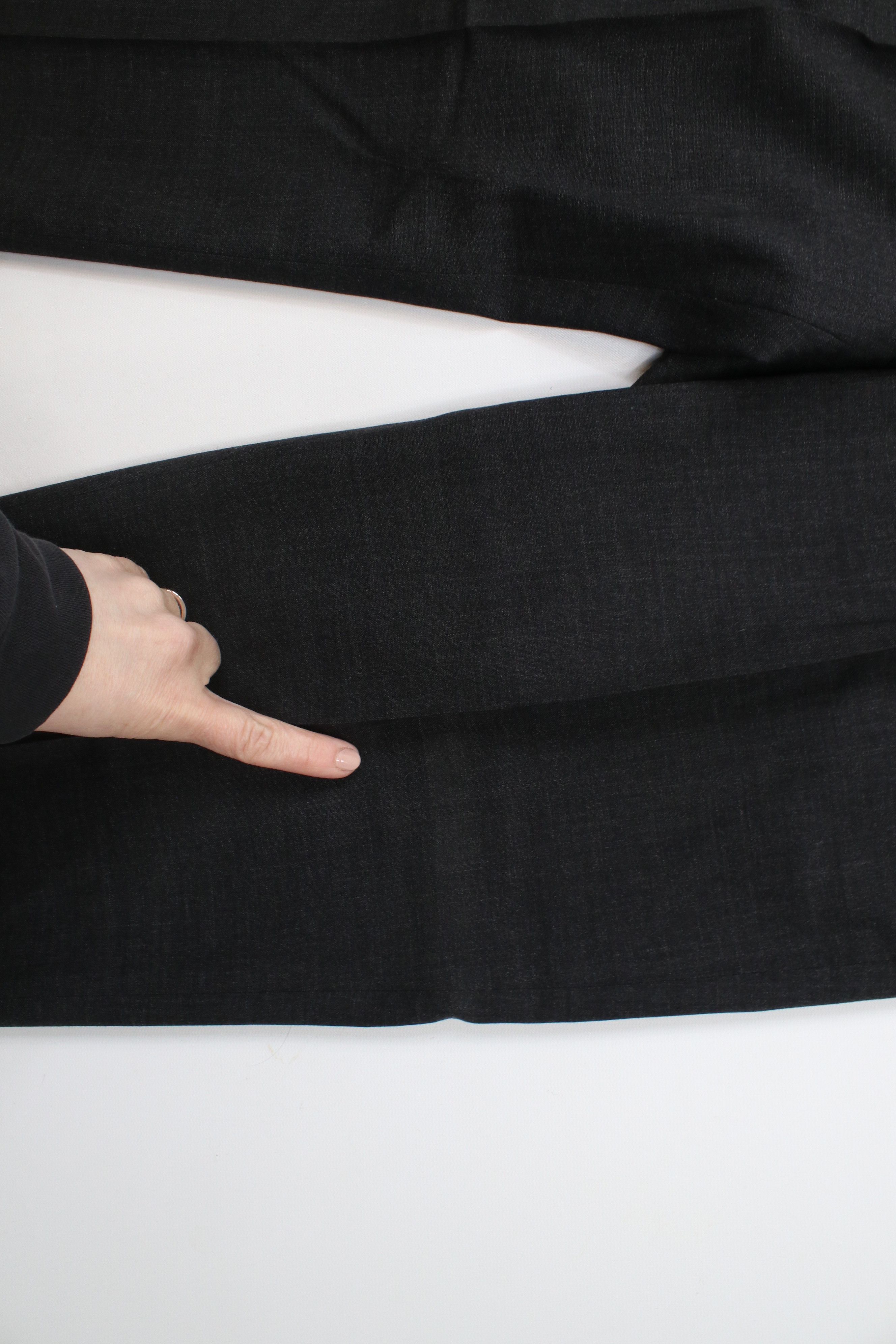 Tommy Hilfiger × Vintage Vintage 90s Tommy Hilfiger Cuffed Chino Pants Charcoal Gray Size US 30 / EU 46 - 5 Thumbnail