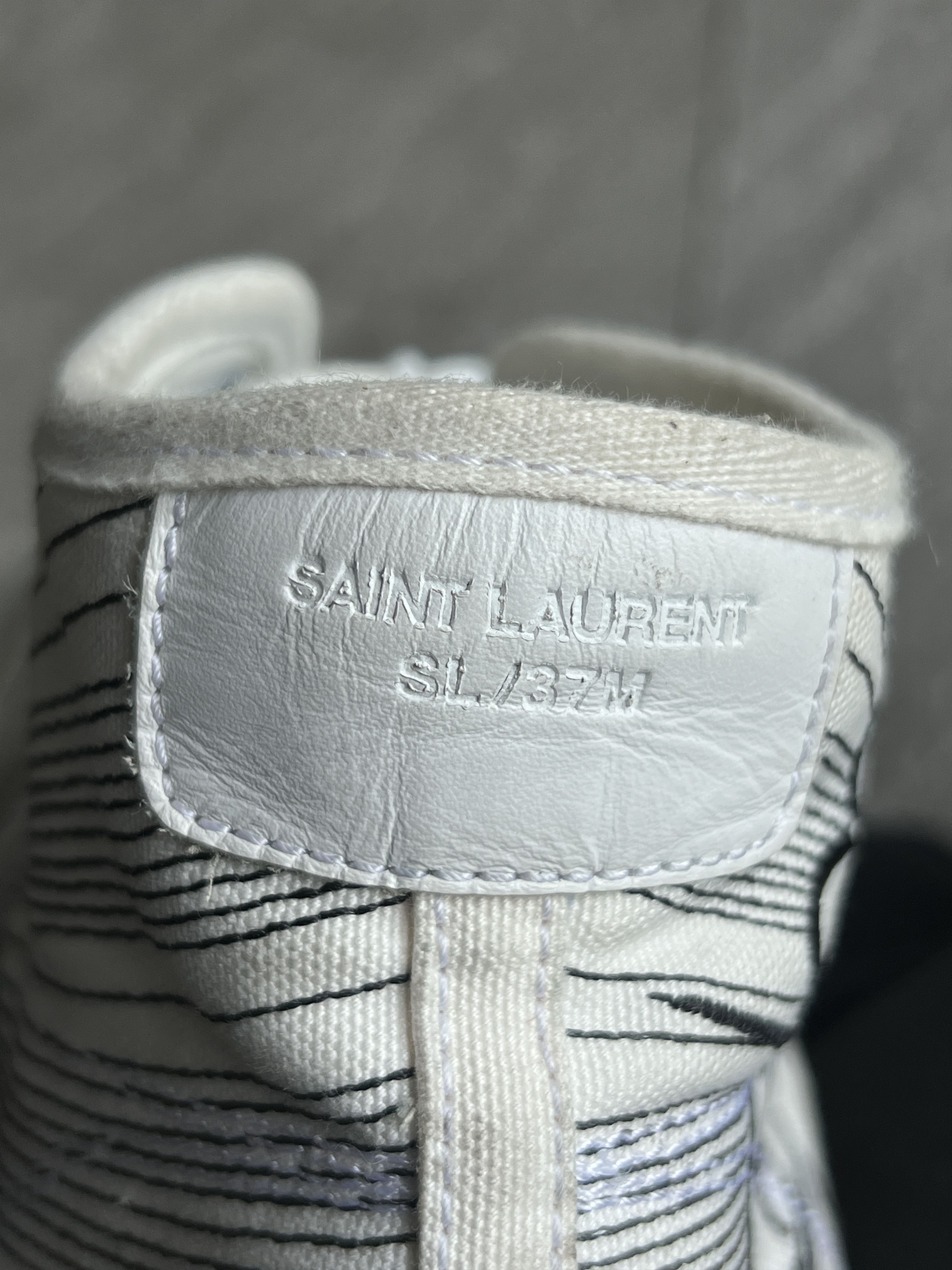 Saint Laurent Paris Floral Canvas High Tops EU41 main image 2