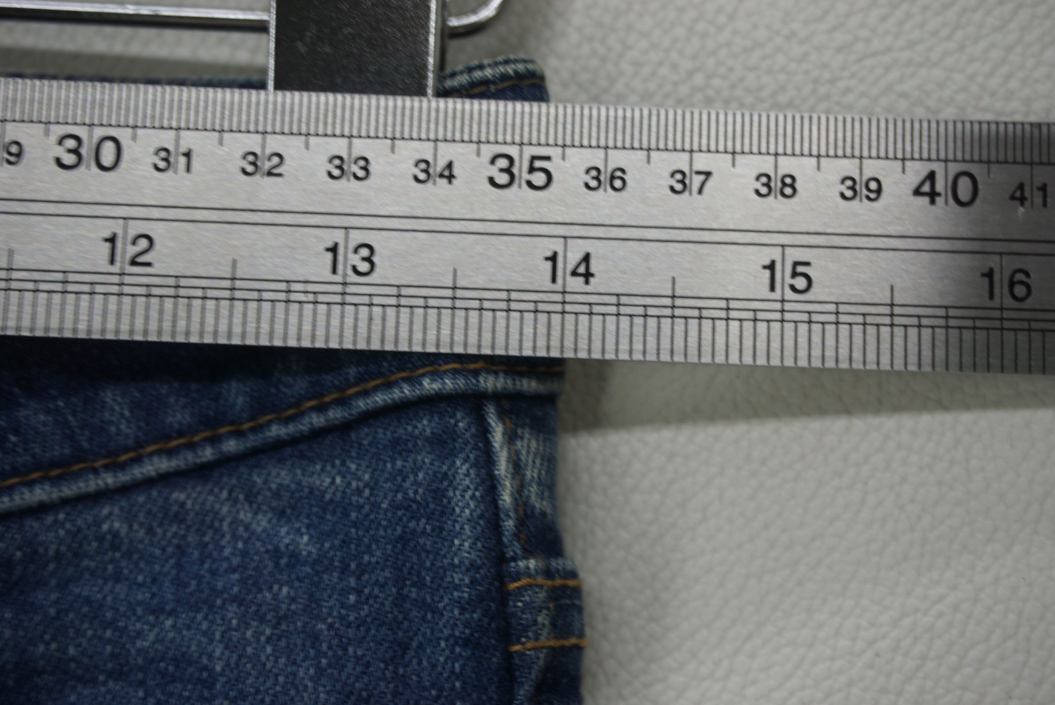 Japanese Brand Hollywood Ranch Market Jeans fit W28xL31 Low Rise Bootcut Size 26" / US 2 / IT 38 - 4 Thumbnail