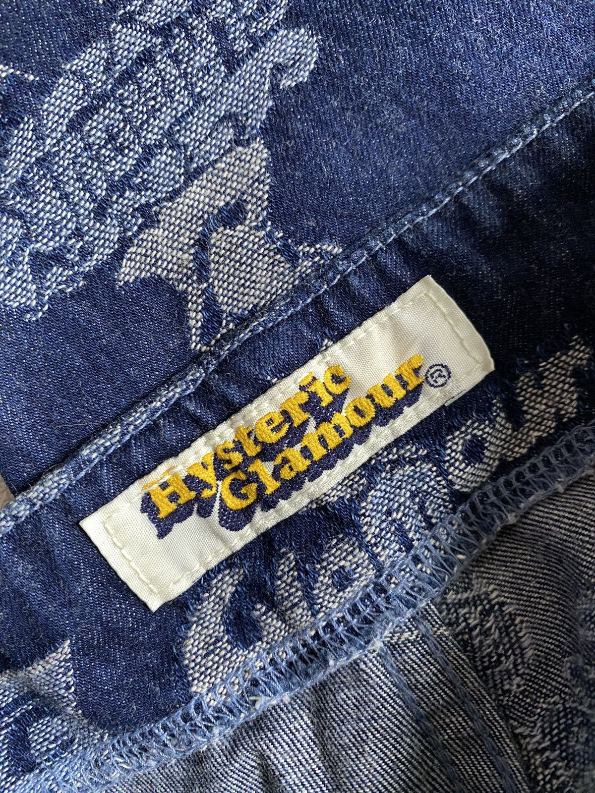 If Six Was Nine Hysteric glamour vixen girl logos denim pants Size 30" / US 8 / IT 44 - 7 Thumbnail
