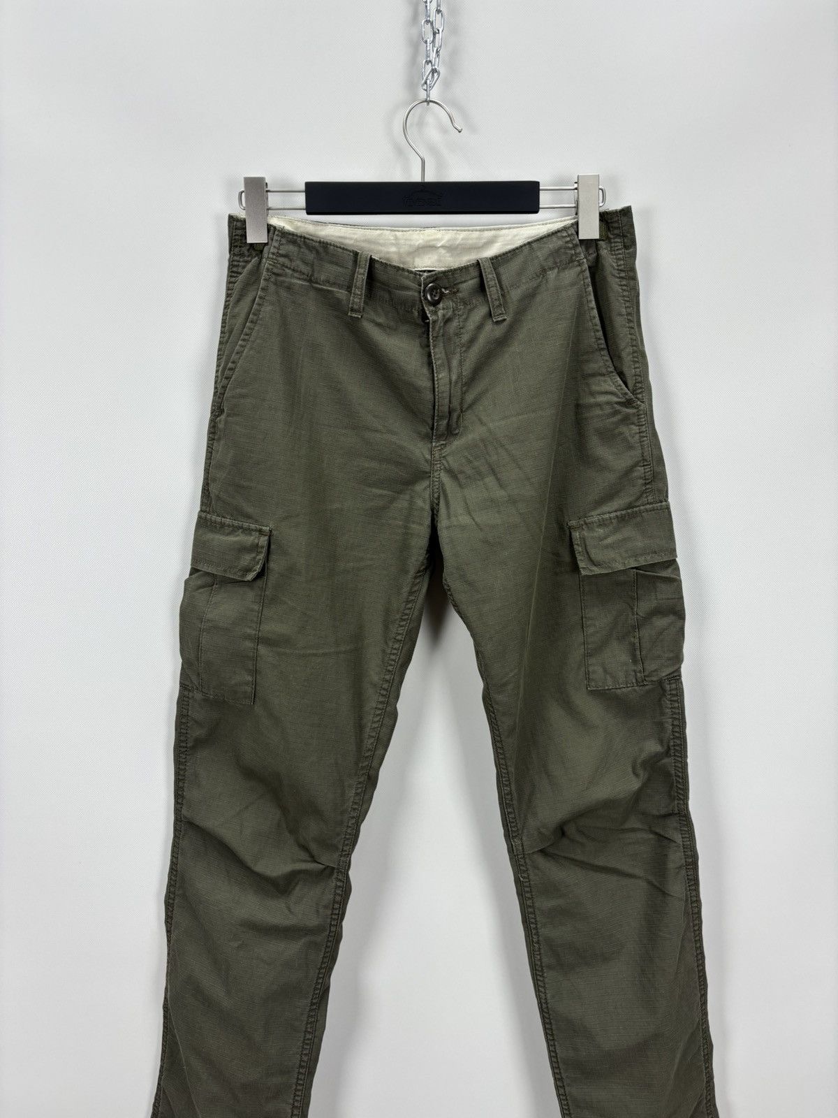Carhartt Mens cargo pants Carhartt Size 32 Color Khaki Size US 32 / EU 48 - 2 Thumbnail