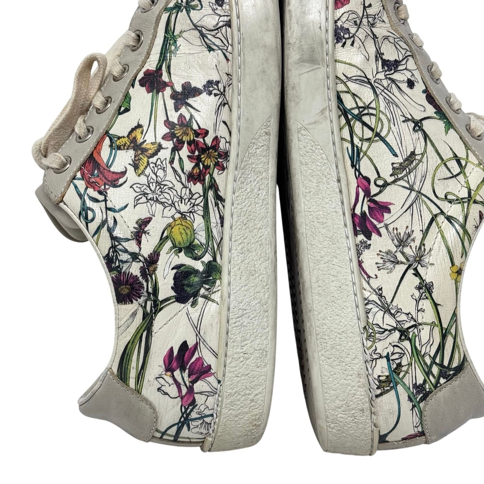 Gucci Gucci Flora Print Sneakers Size US 9 / EU 42 - 6 Thumbnail