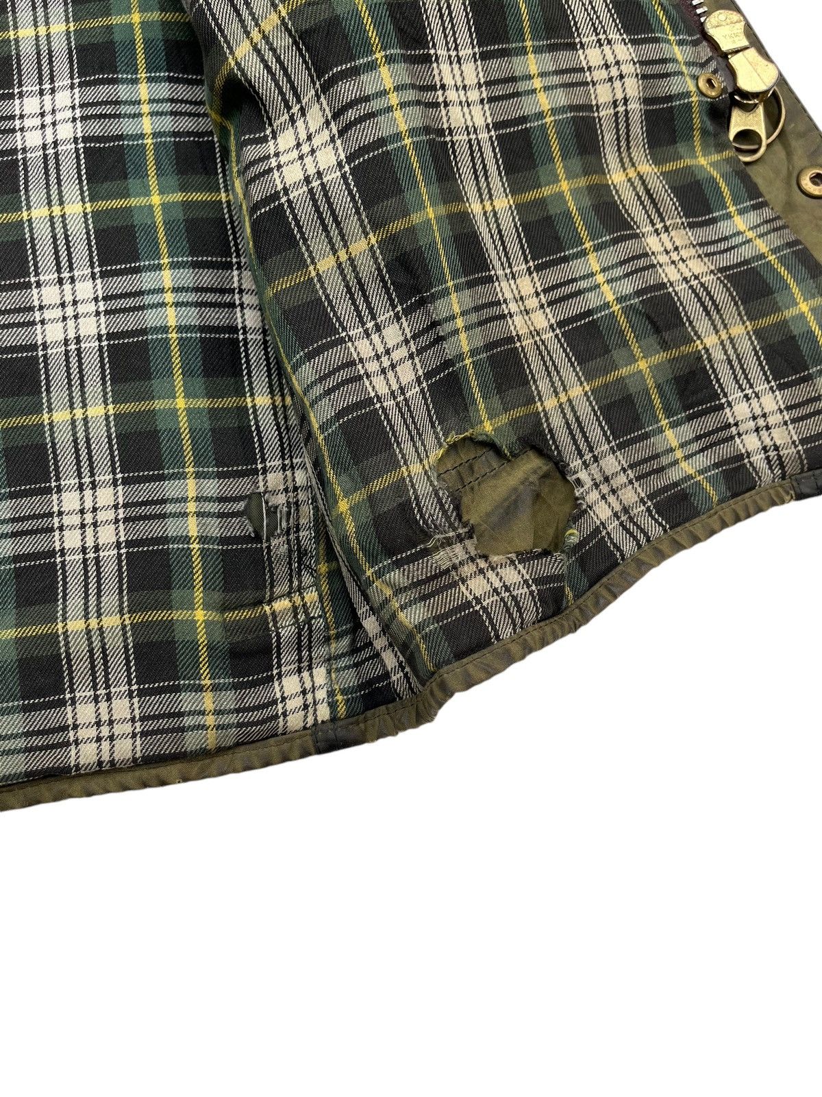 Barbour × Vintage Vtg Barbour Beaufort Jacket Zip Up Size US M / EU 48-50 / 2 - 14 Thumbnail