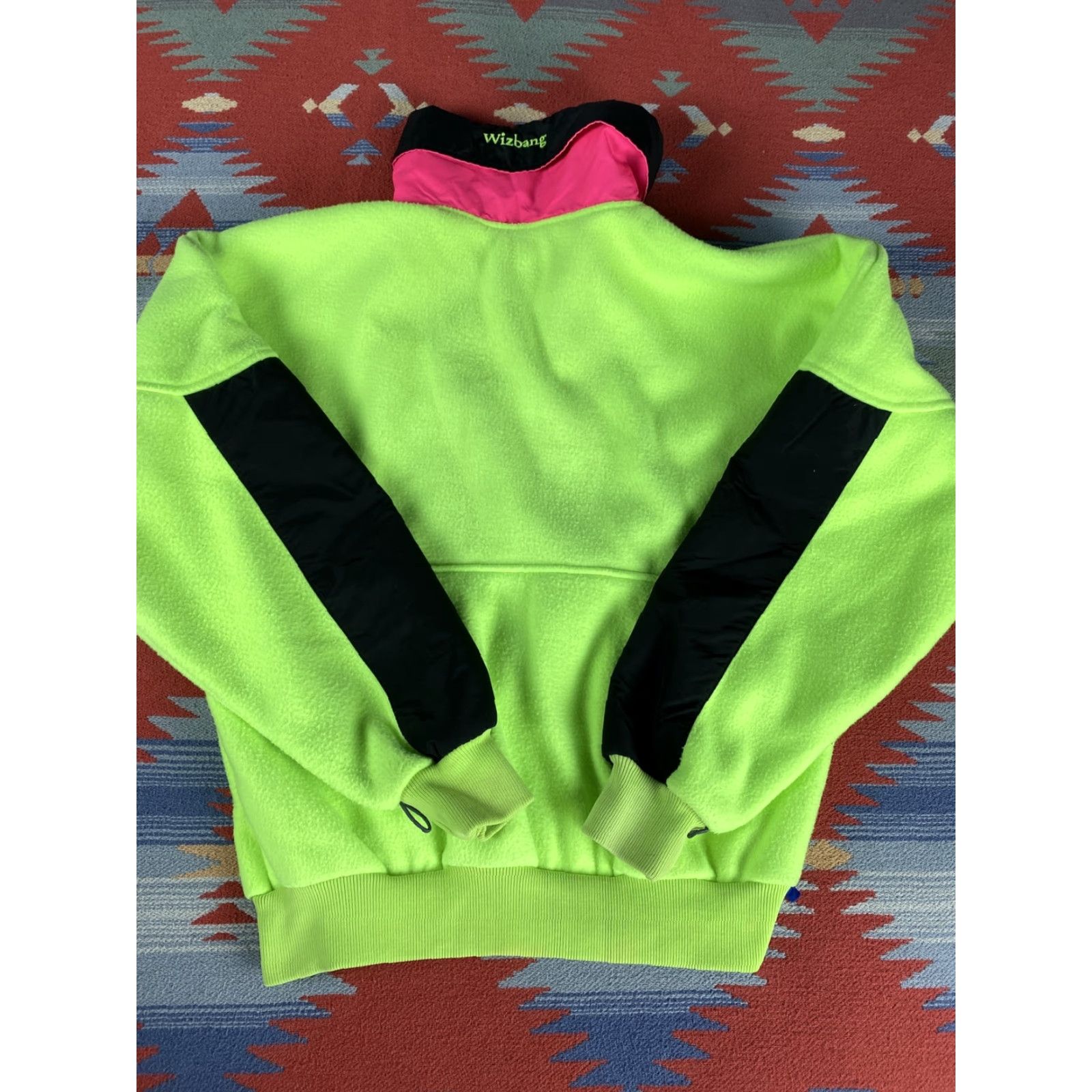 Vintage VINTAGE Columbia Sportswear Wizbang Fleece Jacket Mens M Volt Neon Pink 90s Pink Mens M Size US M / EU 48-50 / 2 - 6 Thumbnail