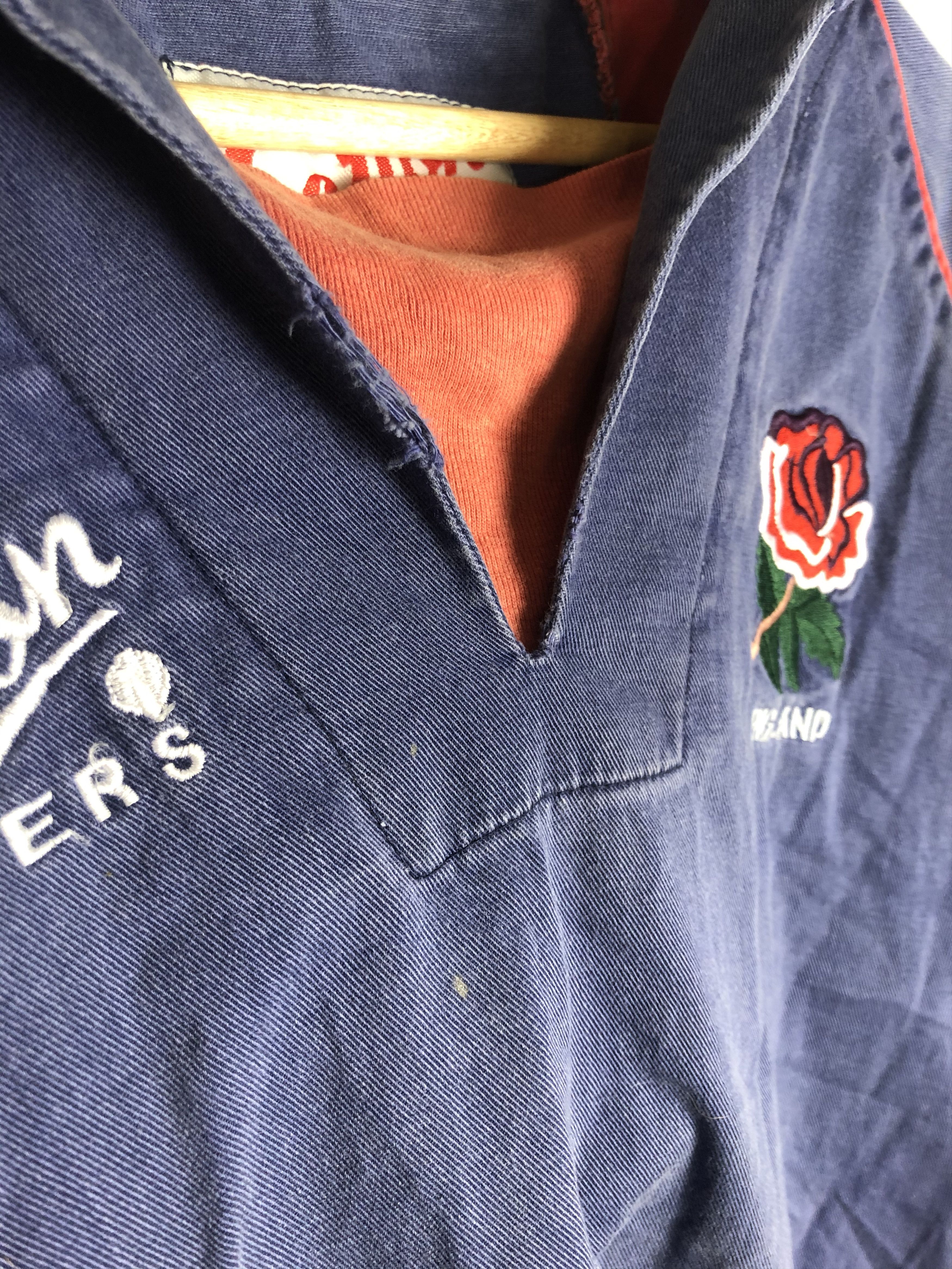 Cotton Traders Rare!Vintage Cotton Traders England Union Rugby Shirt Jersey Size US XL / EU 56 / 4 - 11 Thumbnail