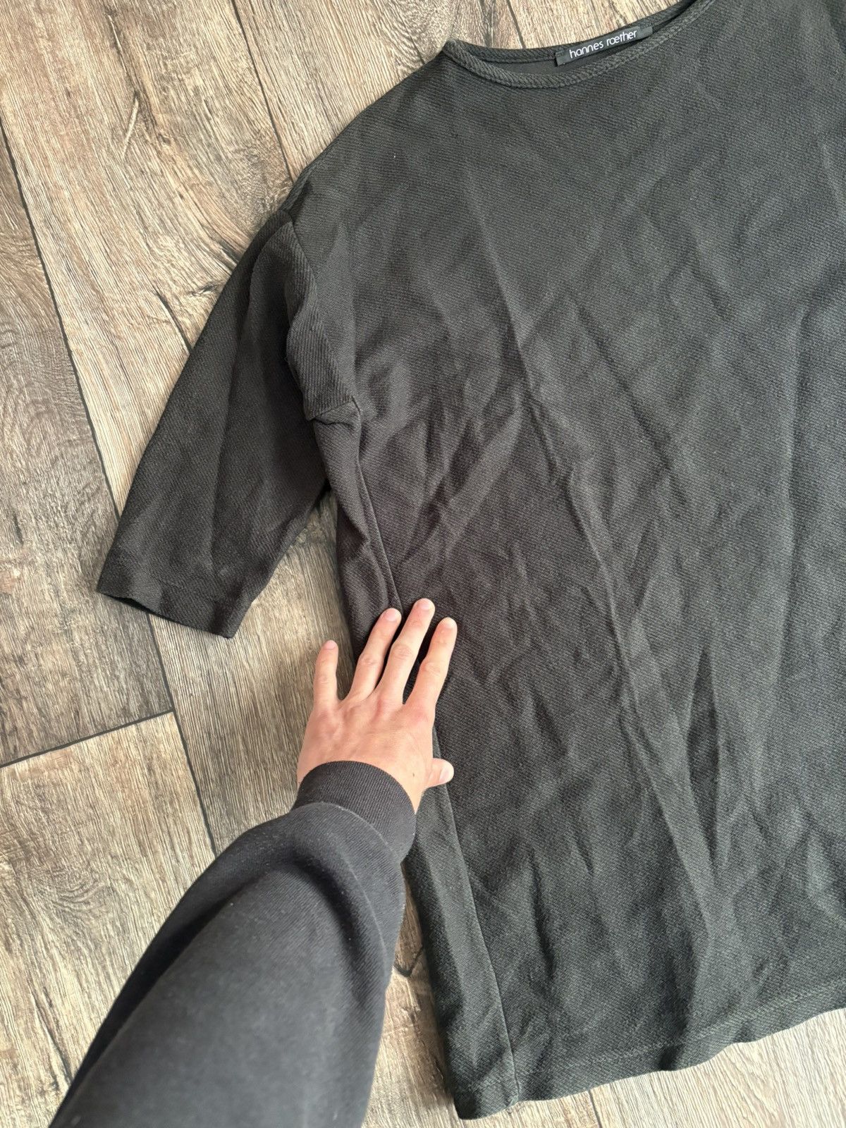 Designer × hannes roether Hannes Roether Asymmetrical Avant Garde Sweatshirt Size XS / US 0-2 / IT 36-38 - 4 Thumbnail