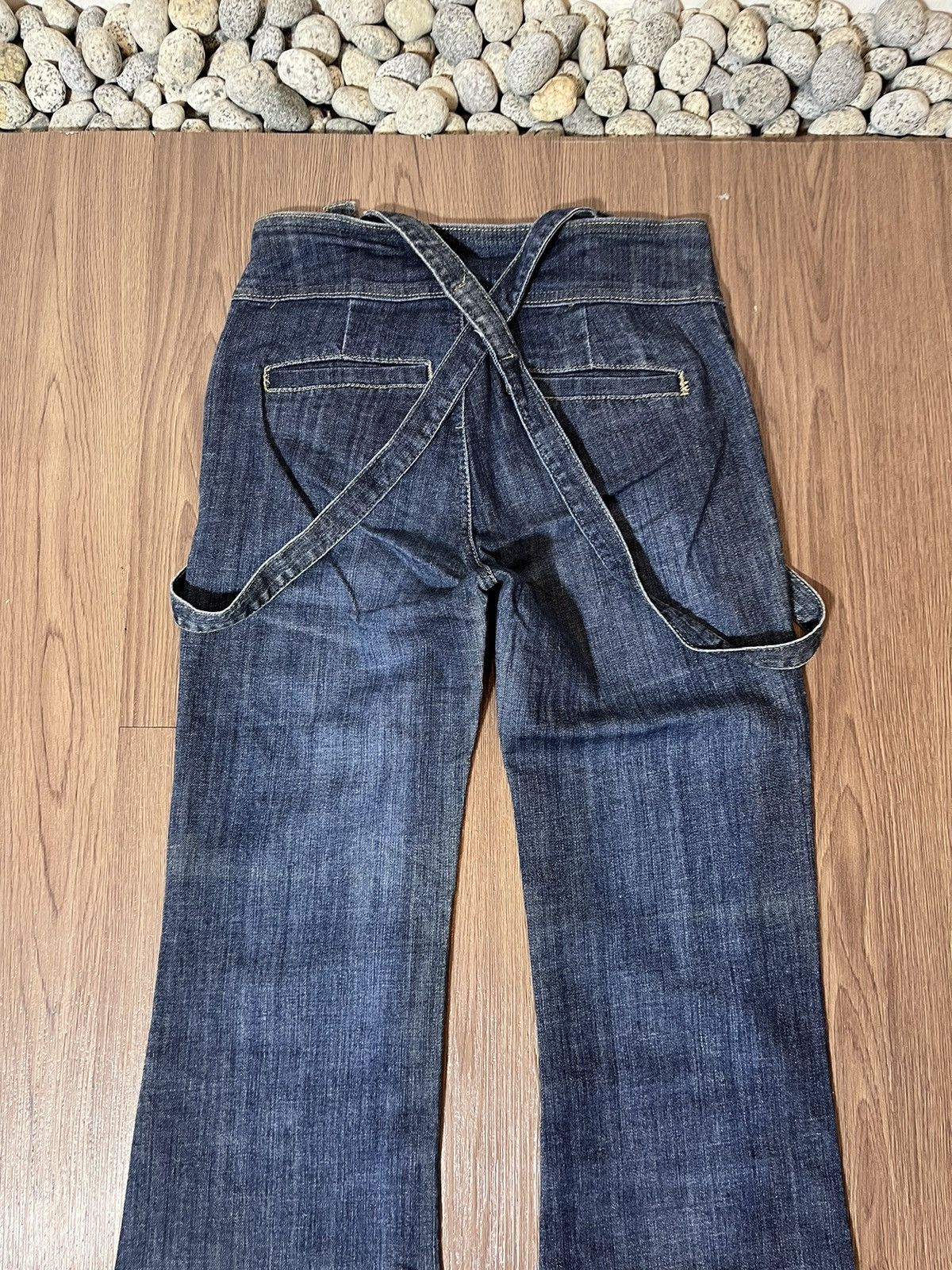 Japanese Brand × Le Grande Bleu (L.G.B.) × Tornado Mart ANAP japan suspender flare denim Size US 28 / EU 44 - 5 Thumbnail