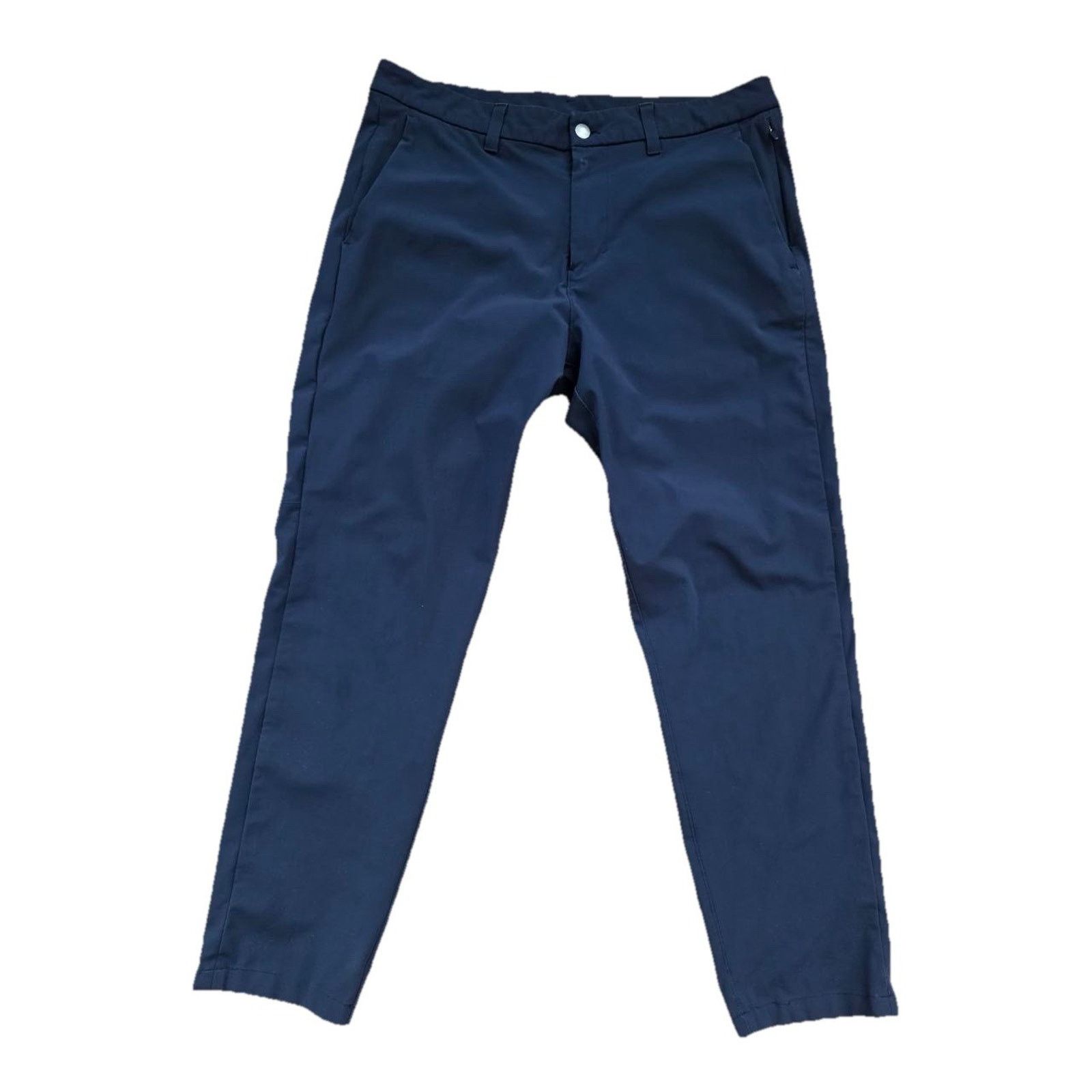 Lululemon Lululemon Classic Men's Cropped Pant Navy Size 34 A001667 Size US 34 / EU 50 - 2 Thumbnail