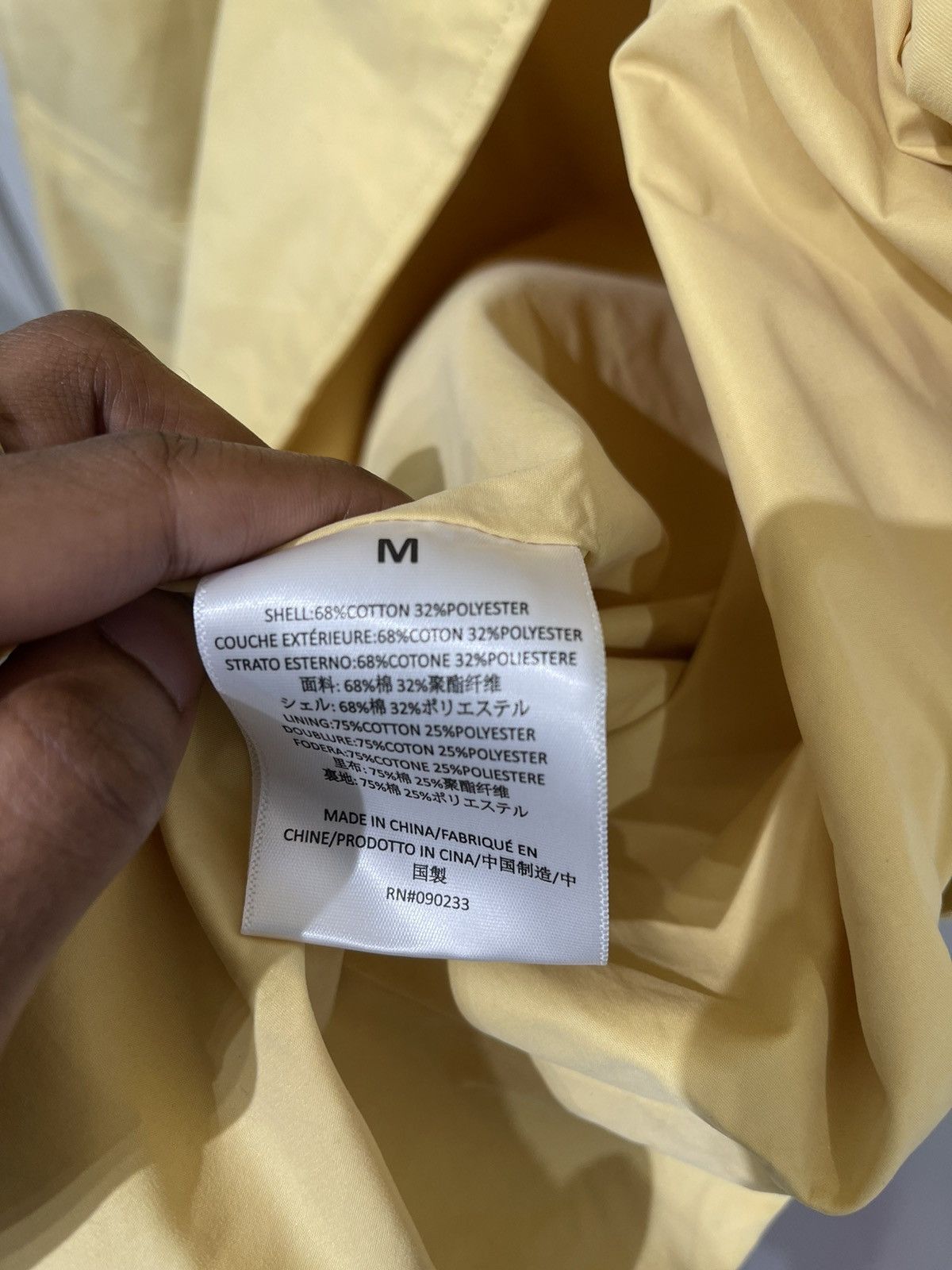 Essentials × Fear of God FOG ESSENTIALS TRENCH COAT Size US M / EU 48-50 / 2 - 4 Thumbnail