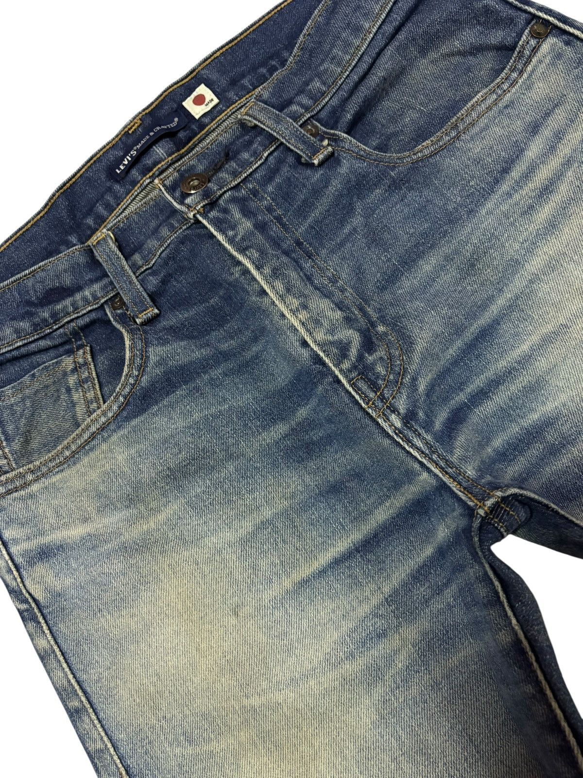 Levi's Vtg Y2k Levis Japan 512 Distressed Jeans Size US 30 / EU 46 - 4 Thumbnail
