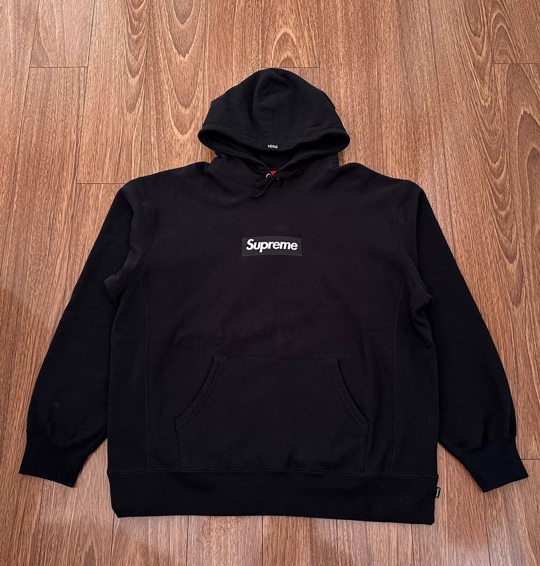 Supreme supreme box logo hooded sweatshirt black Size US XL / EU 56 / 4 - 1 Thumbnail