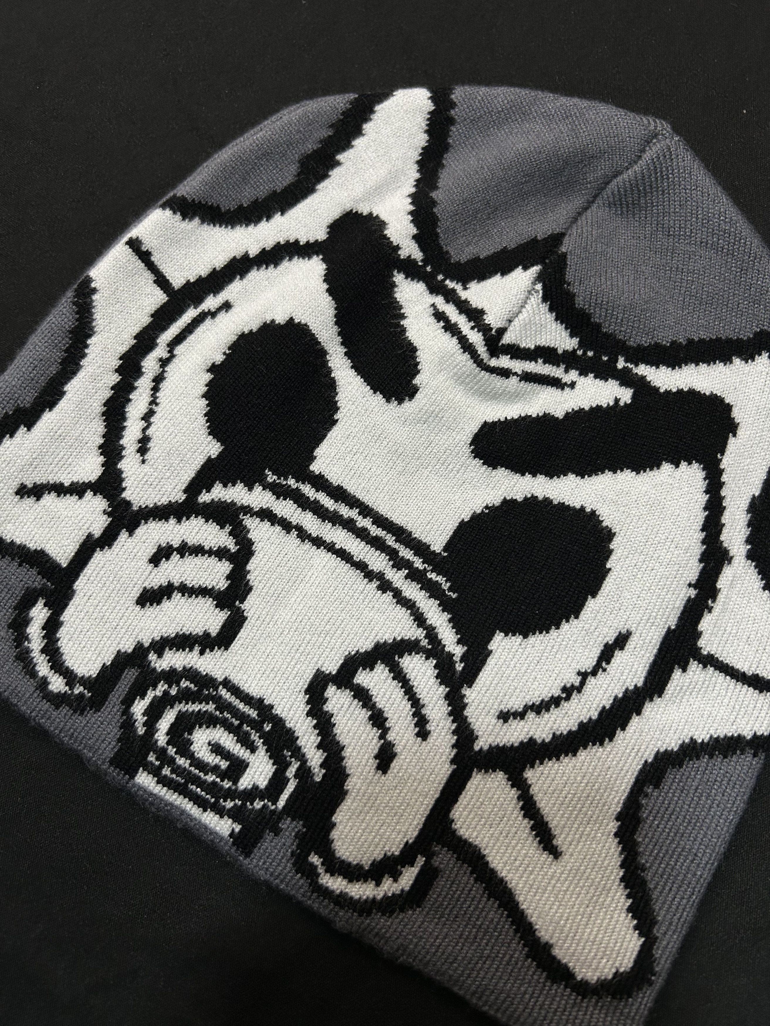 Japanese Brand Deadstock Glo Sun No Cuff Knit Gray Beanie OS Size ONE SIZE - 3 Thumbnail